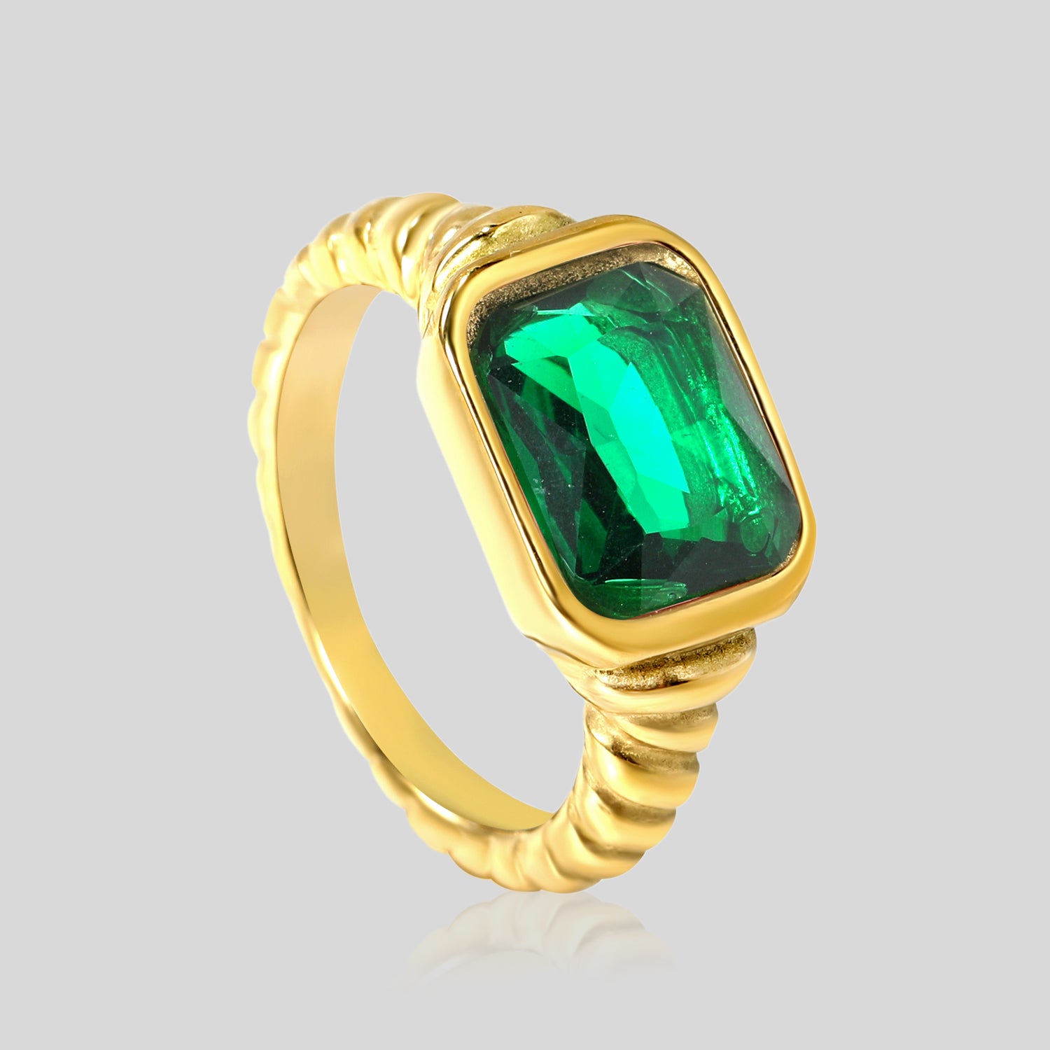 Jade Ring (Gold)