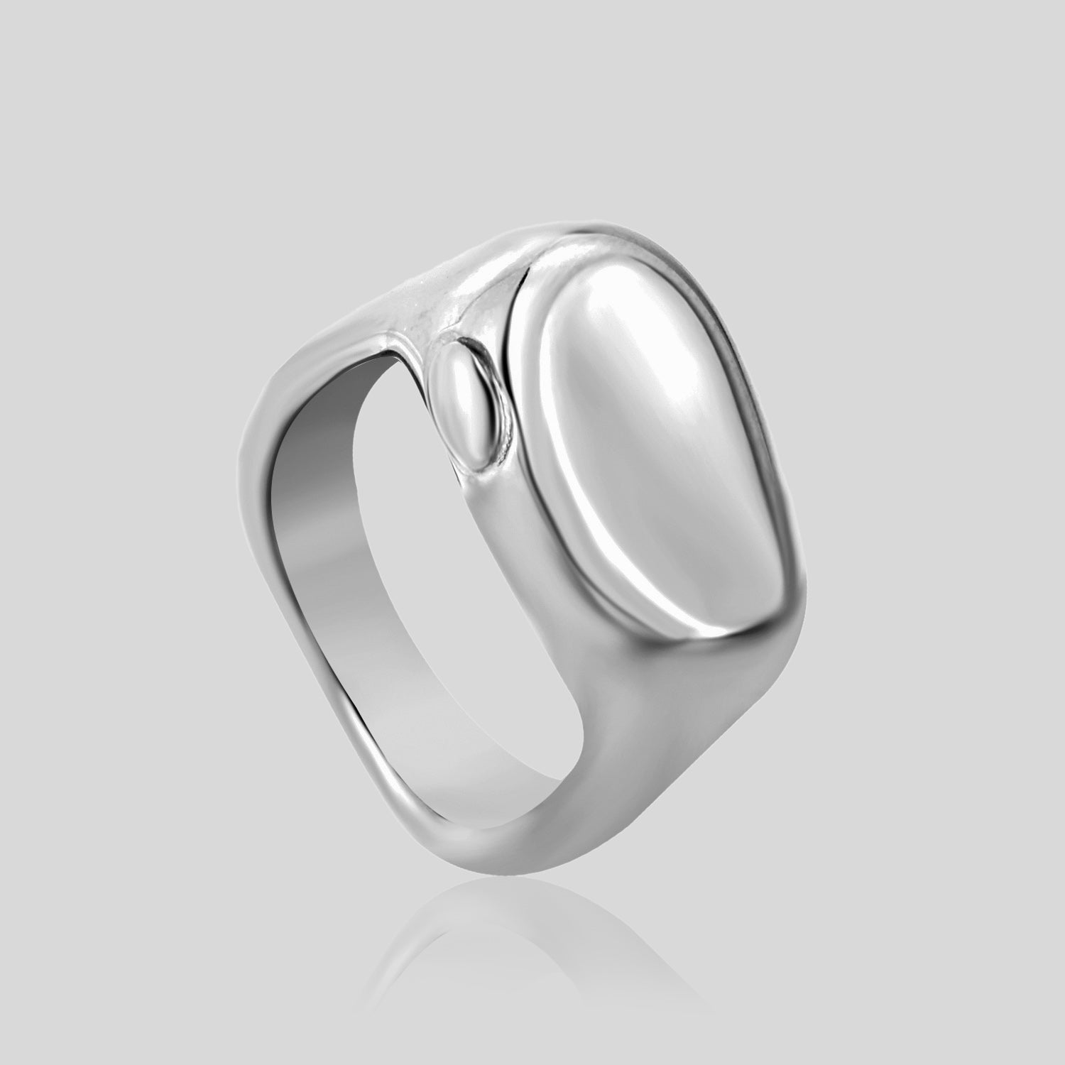Signet Ring (White Gold)
