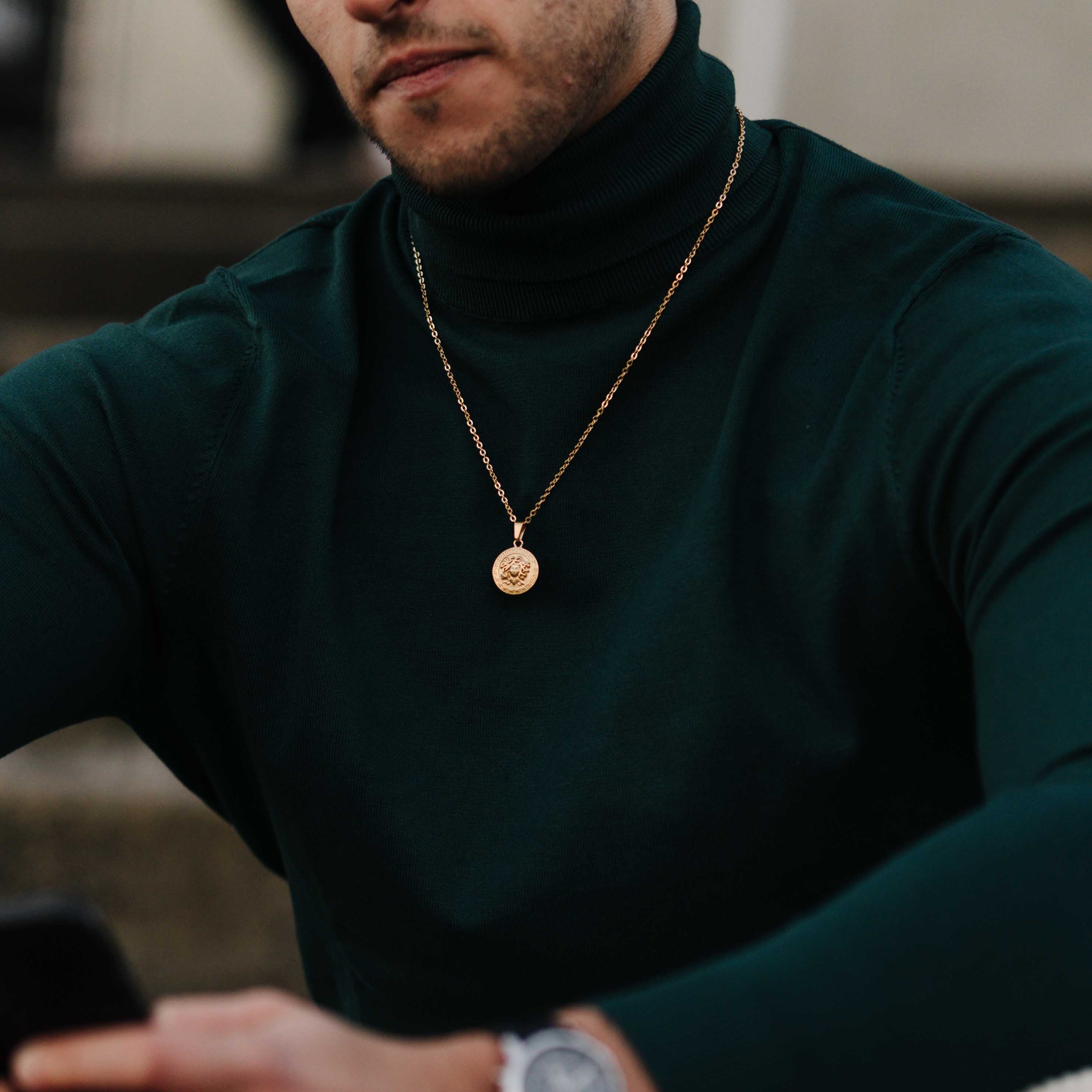 Medusa Pendant (Gold)