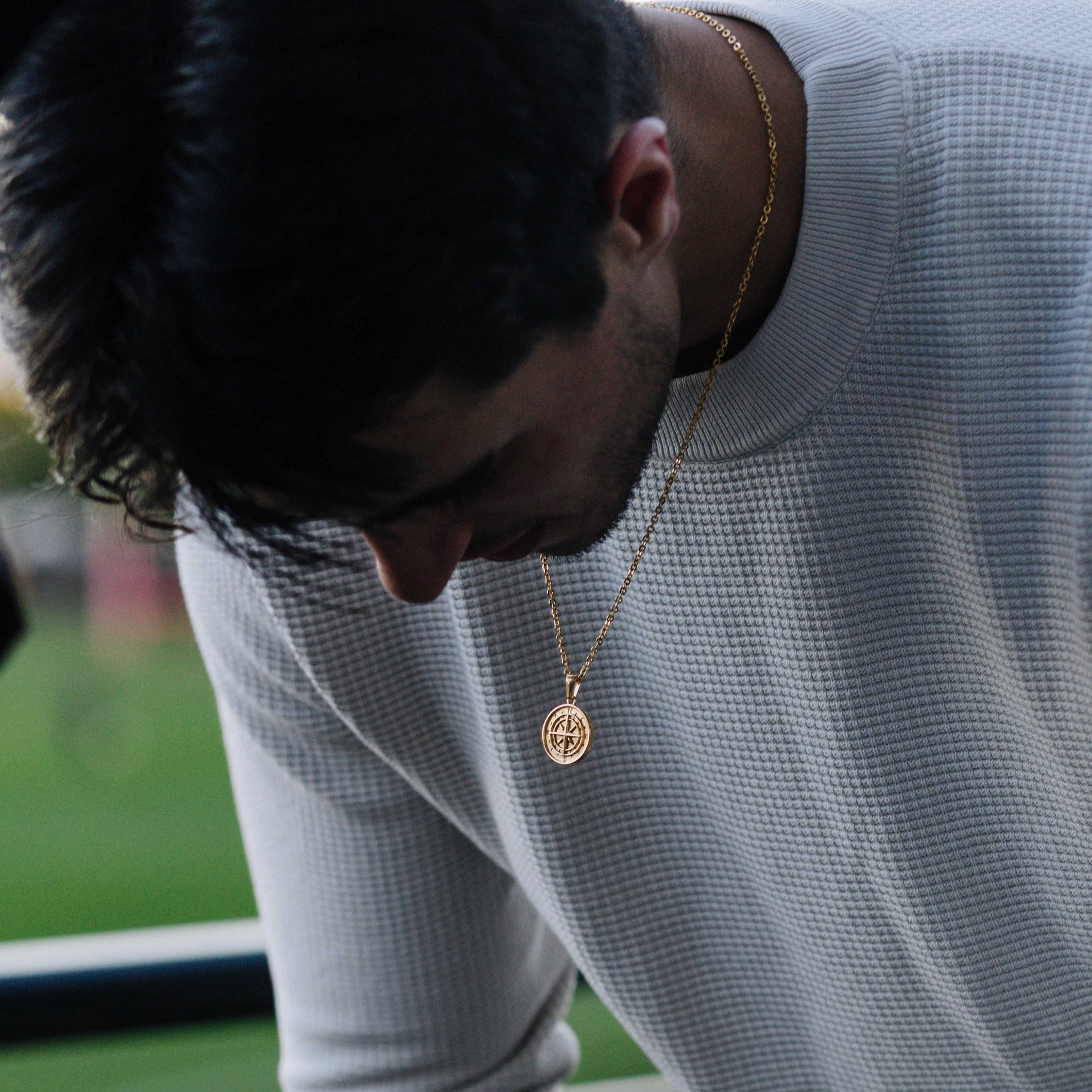 Compass Pendant (Gold)