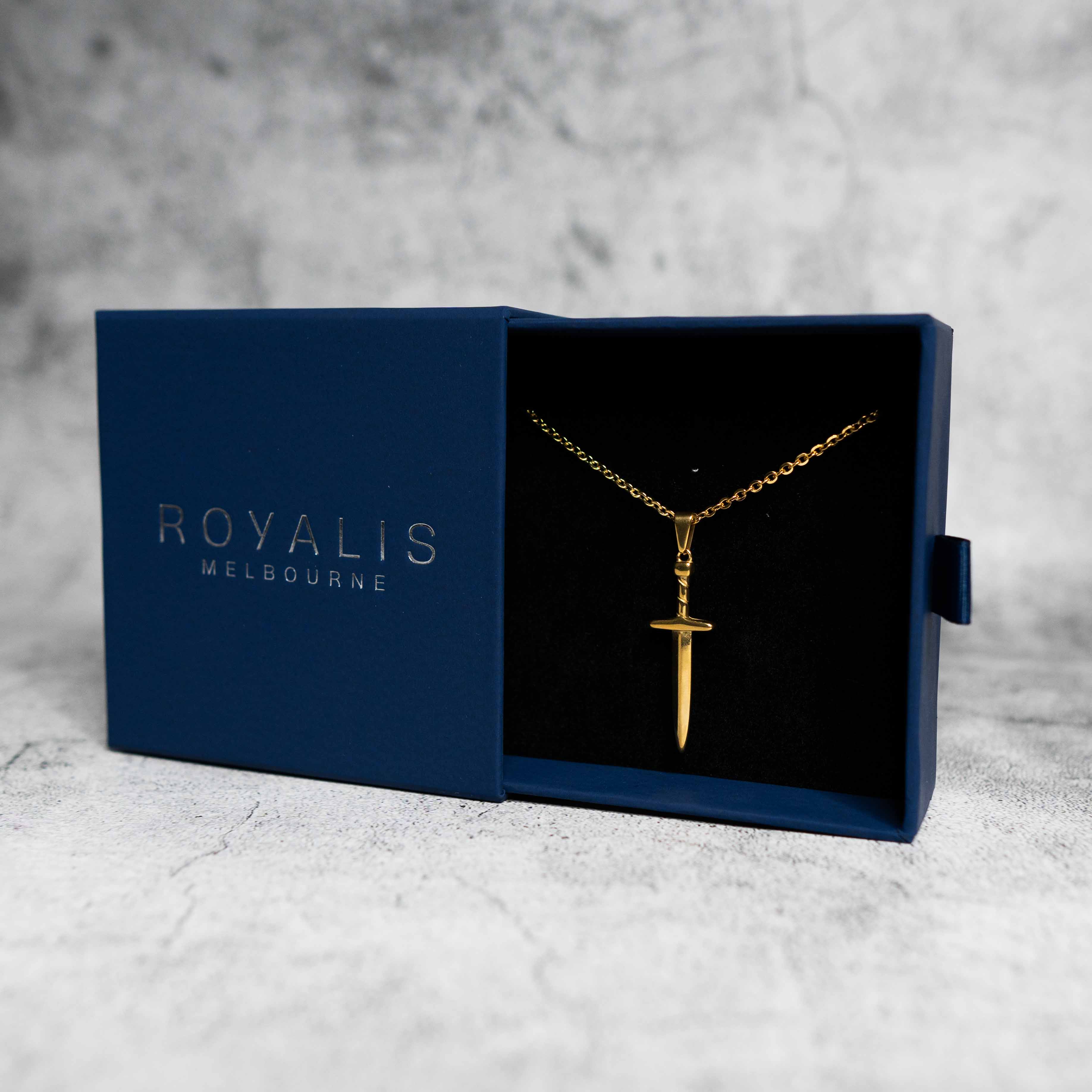 Dagger Pendant (Gold)