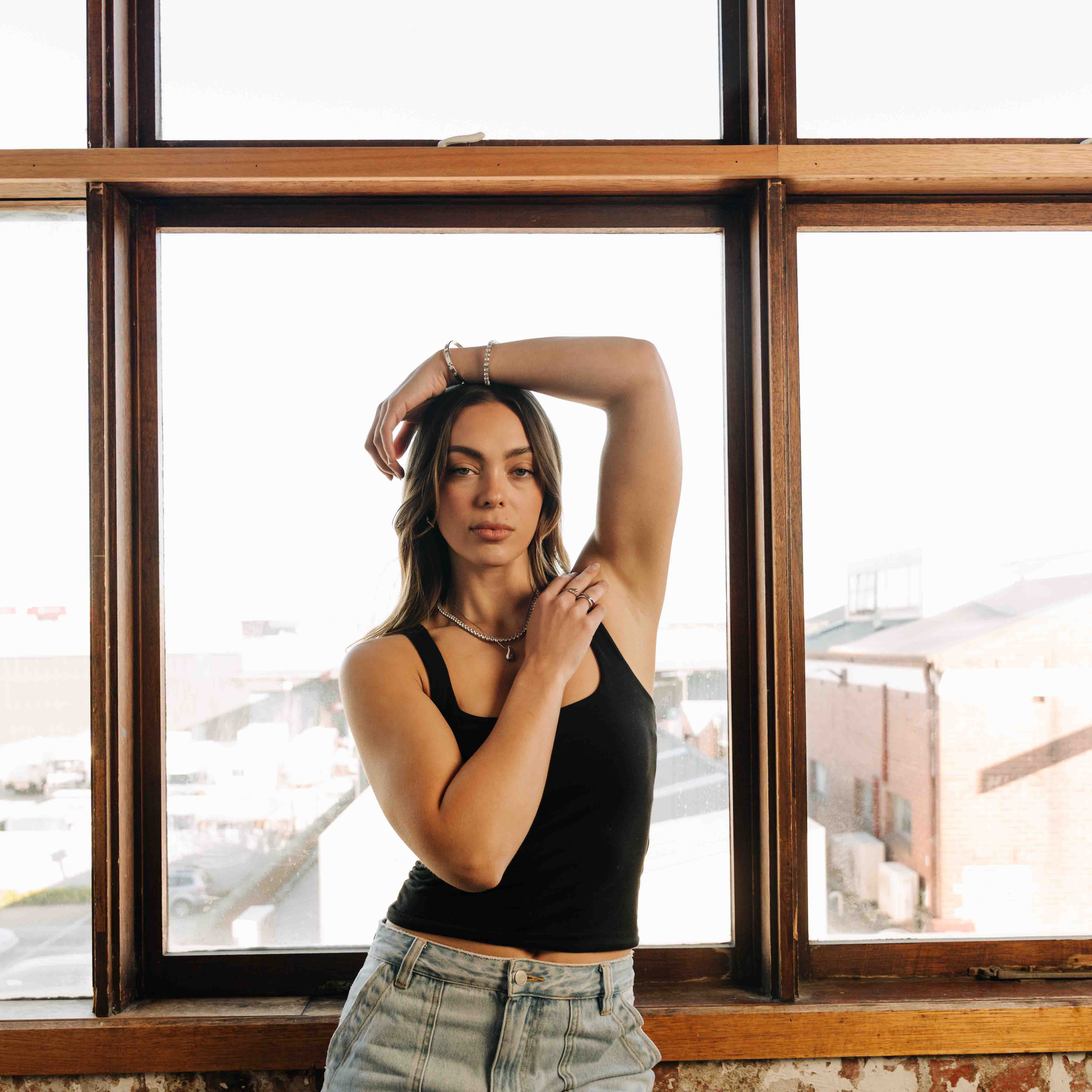 Women's Tennis Bracelet 5mm (White Gold)