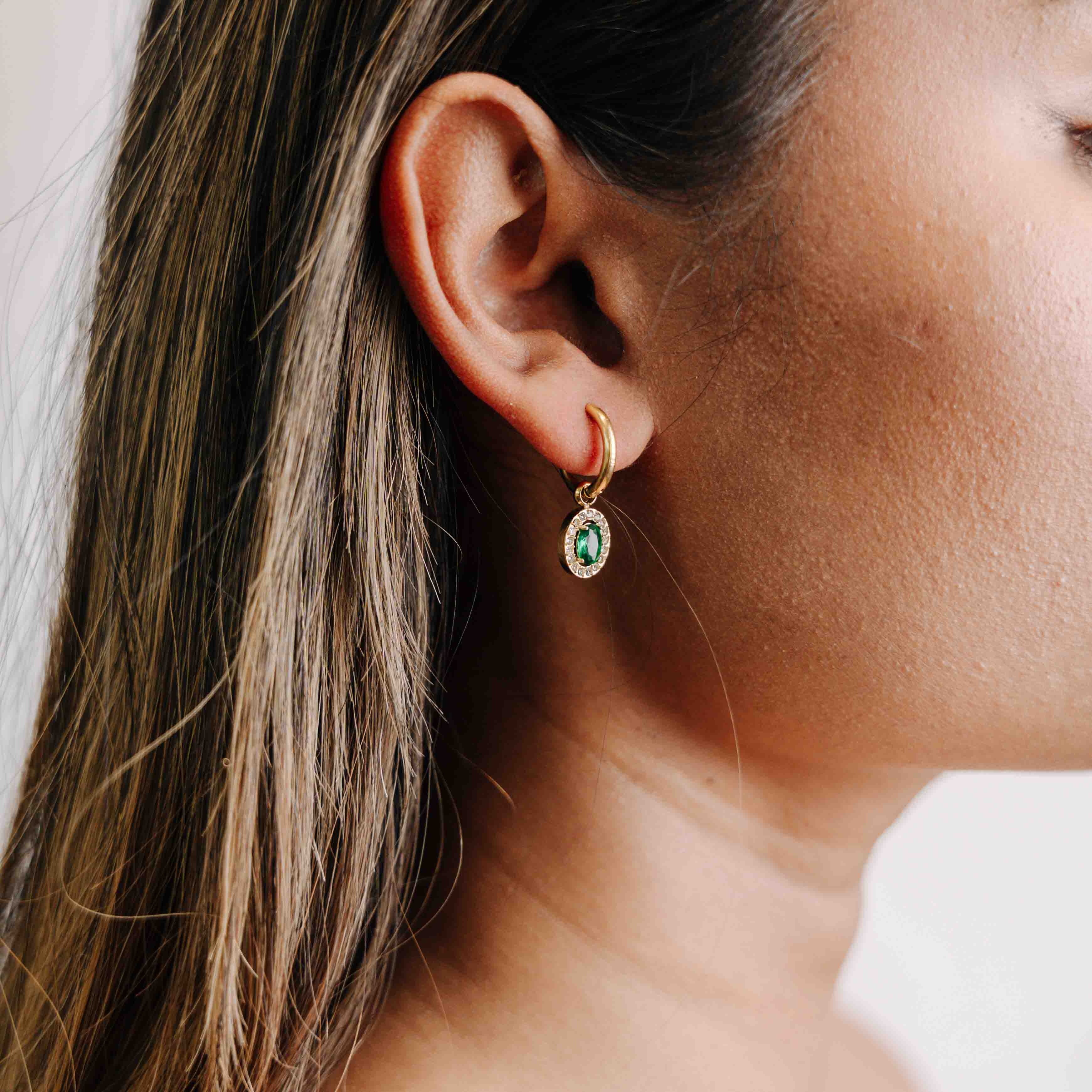 Ivy Halo Earring (Gold)