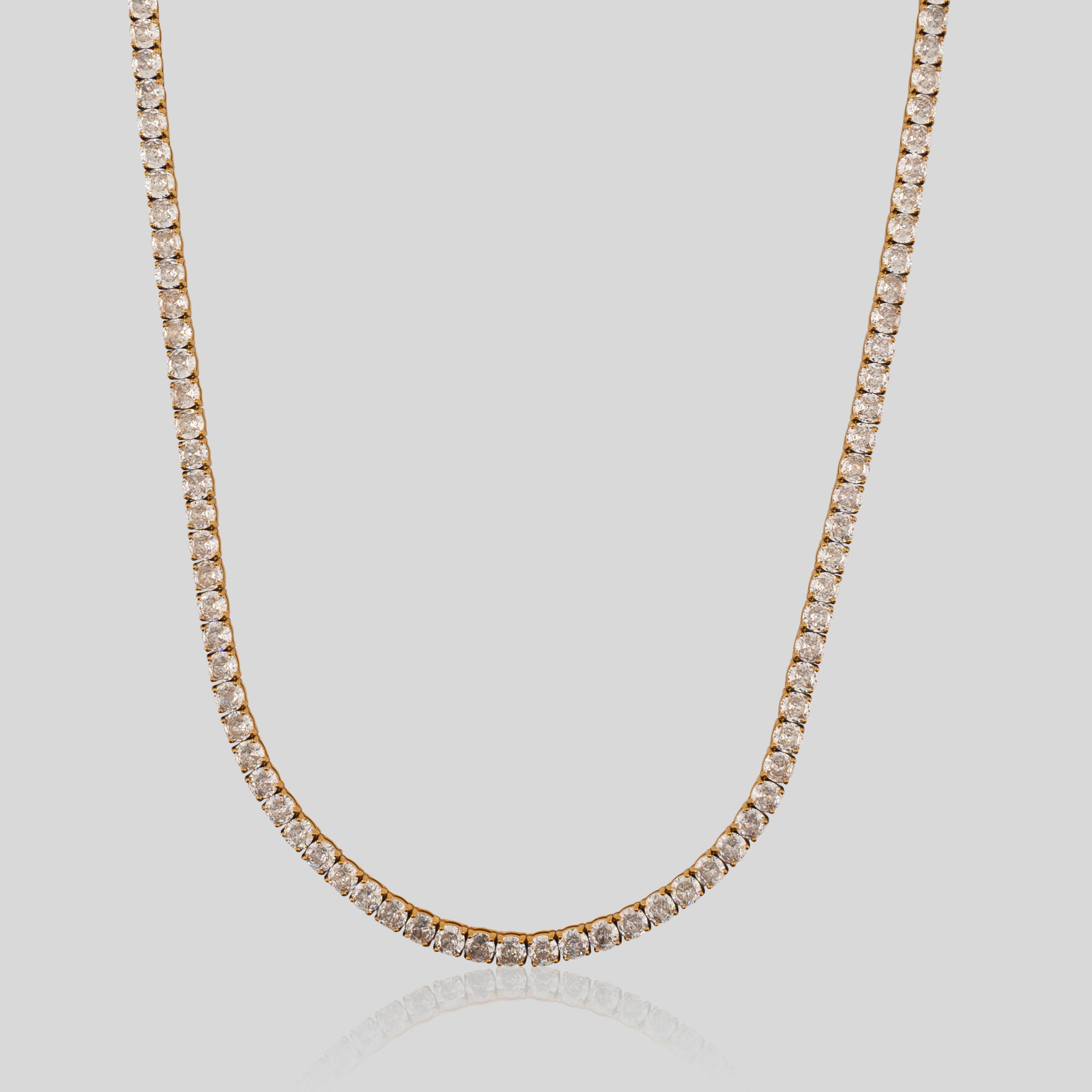 Women's Tennis Chain 5mm (Gold)