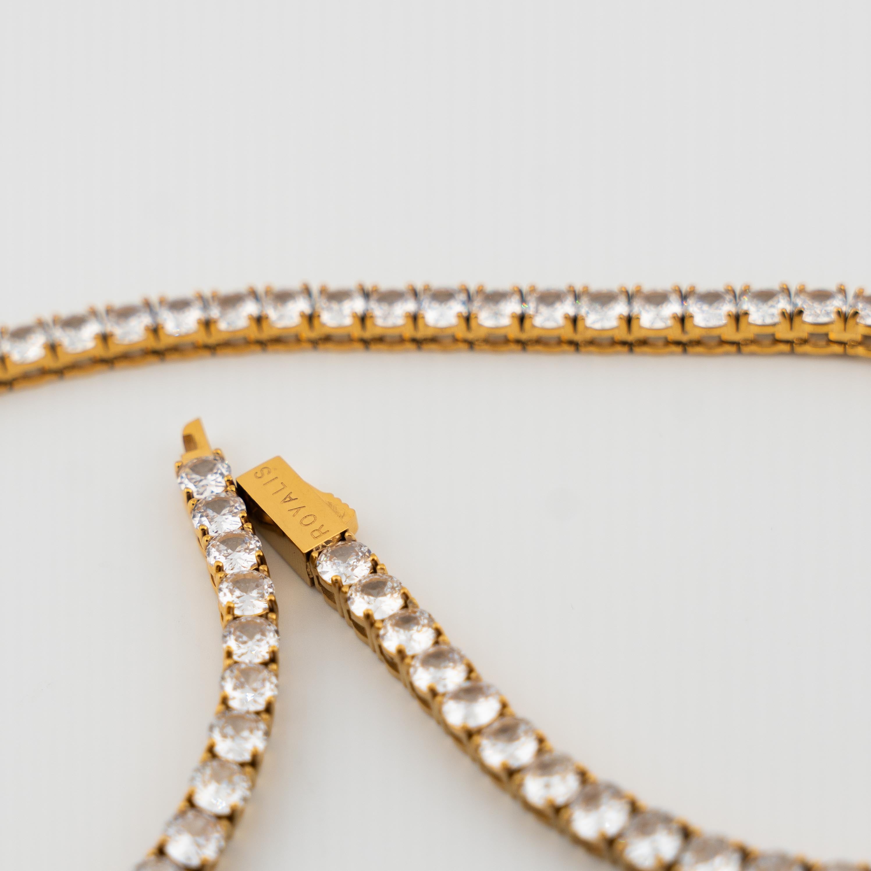 Women's Tennis Chain 5mm (Gold)