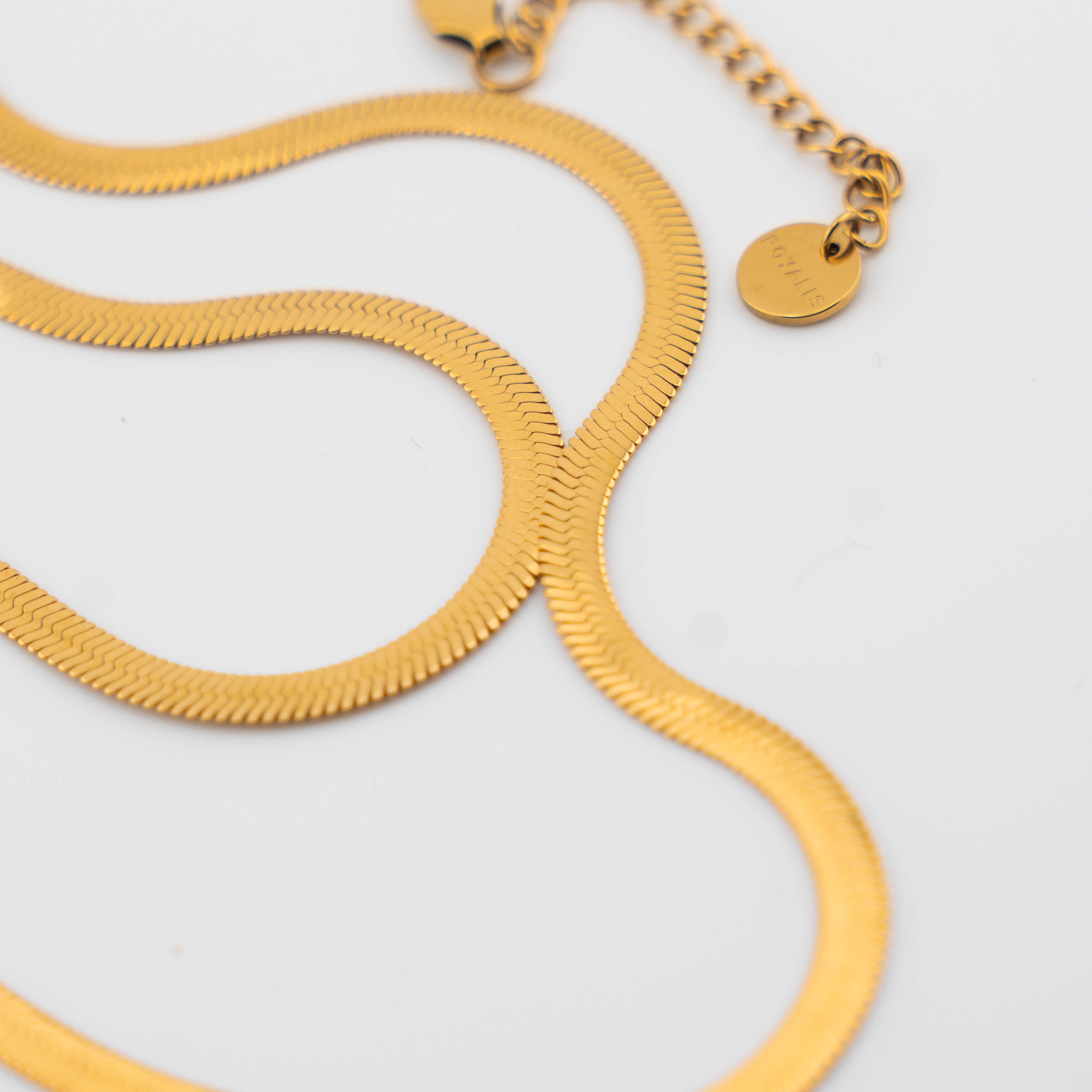 Herringbone Chain (Gold)
