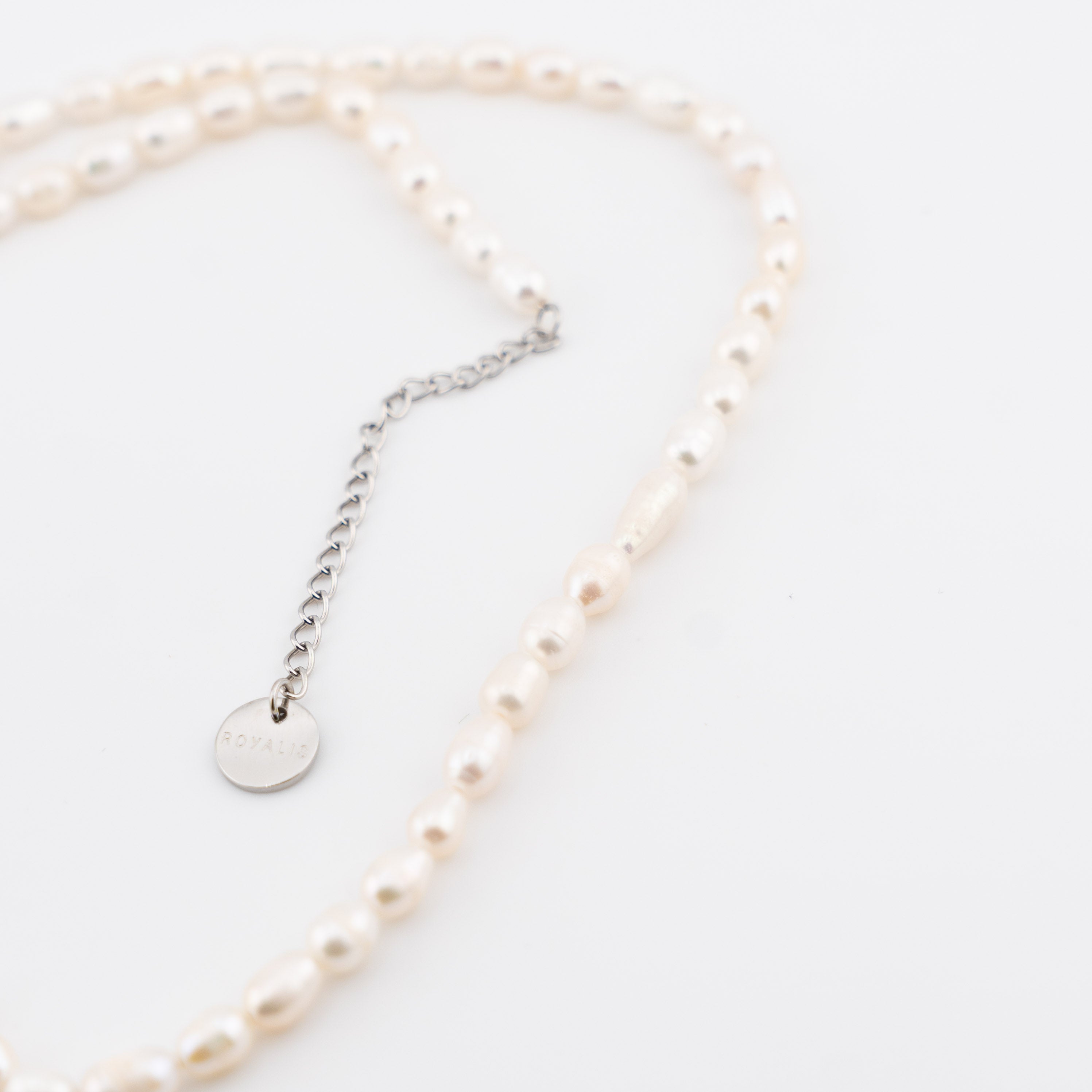 Freshwater Pearl Necklace (White Gold)