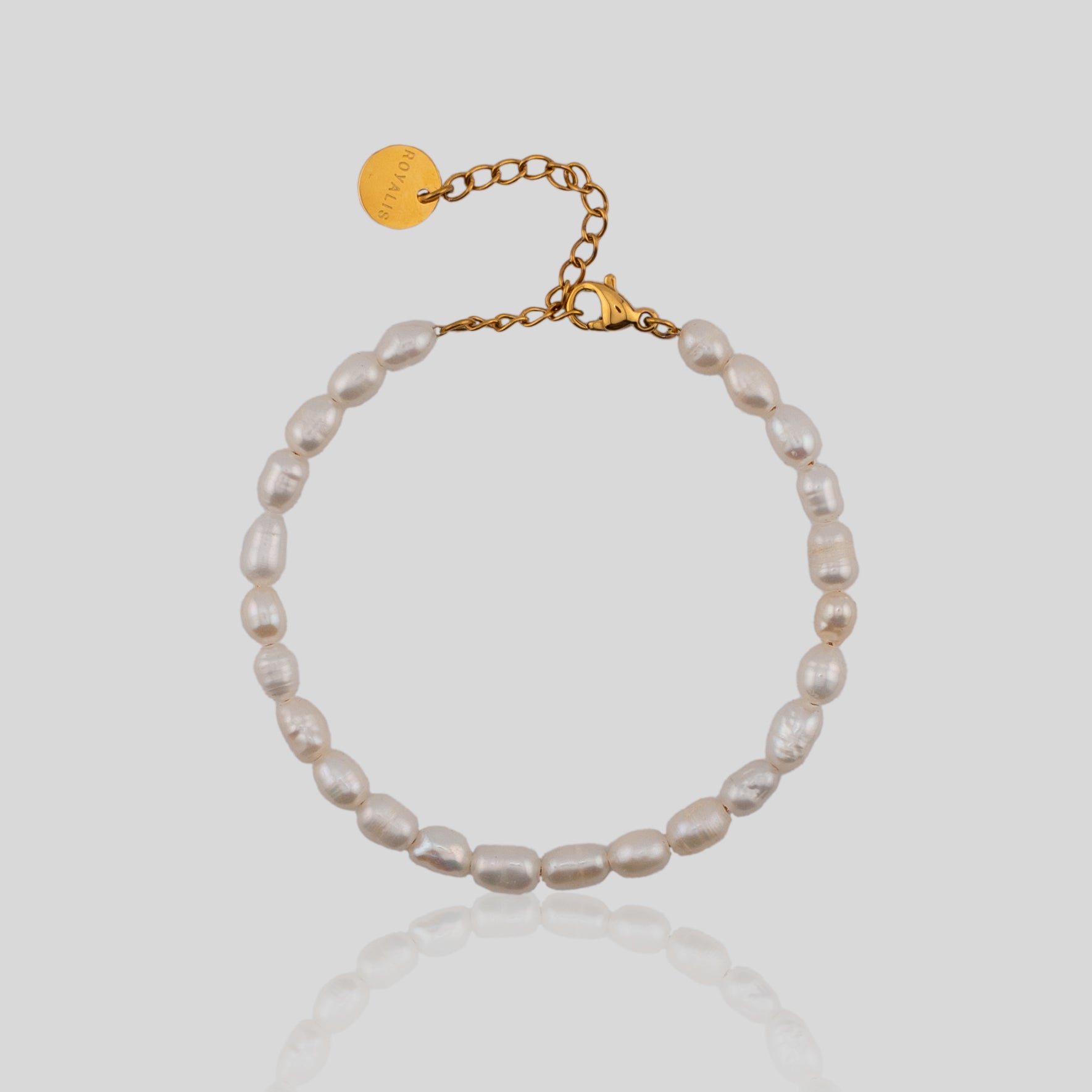 Freshwater Pearl Bracelet (Gold)