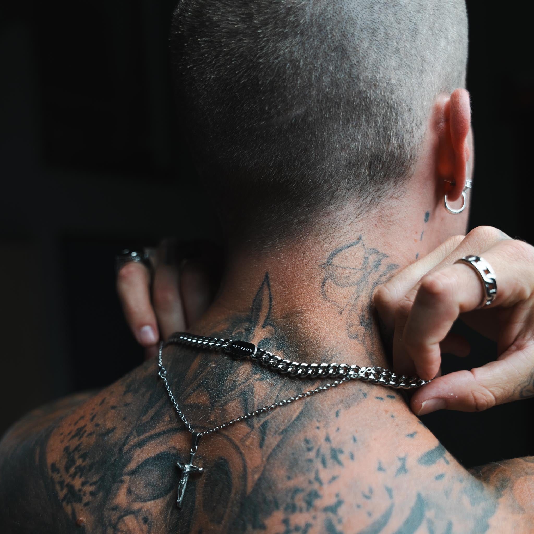 Cuban Chain (White Gold) 8mm