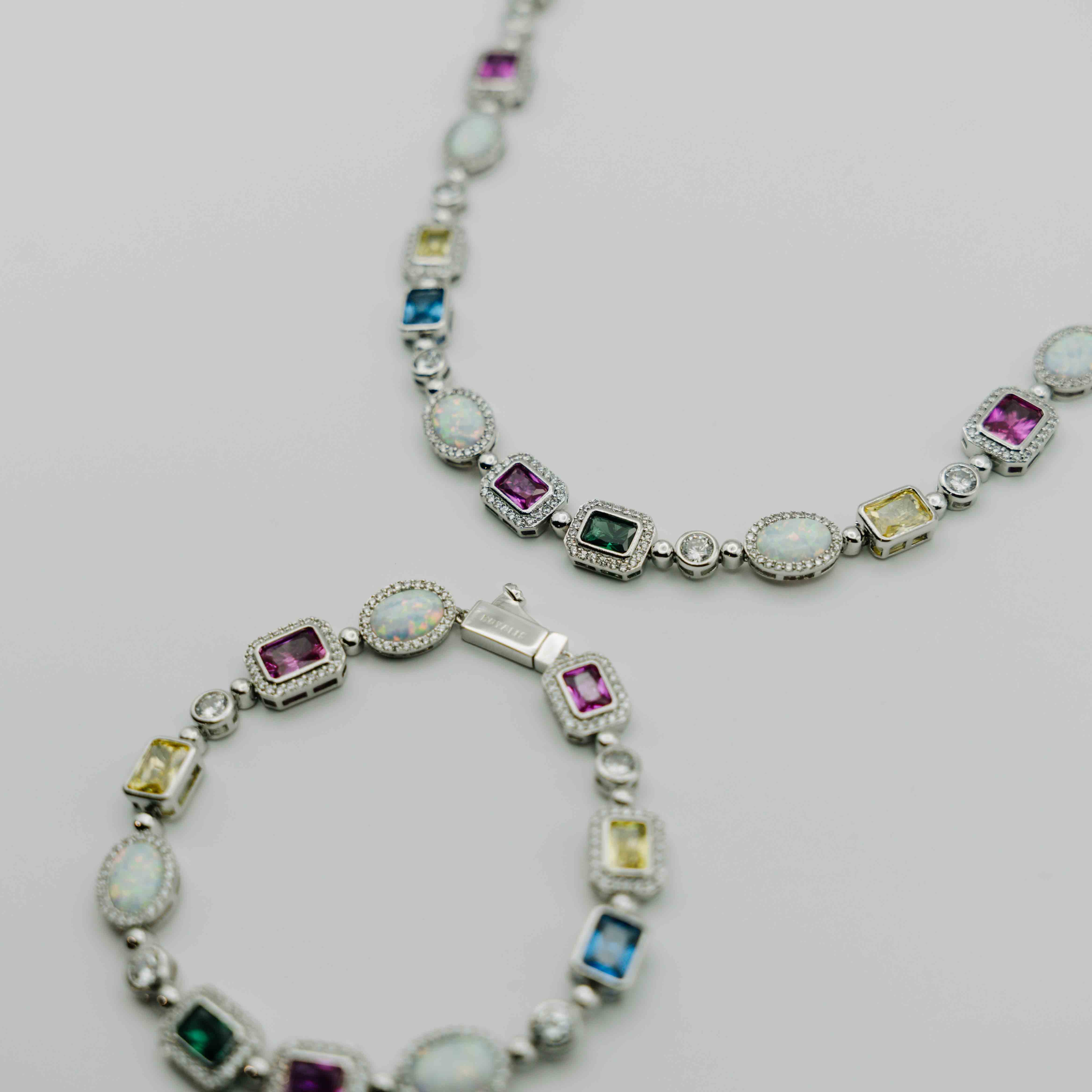 Gemstone Set (White Gold)