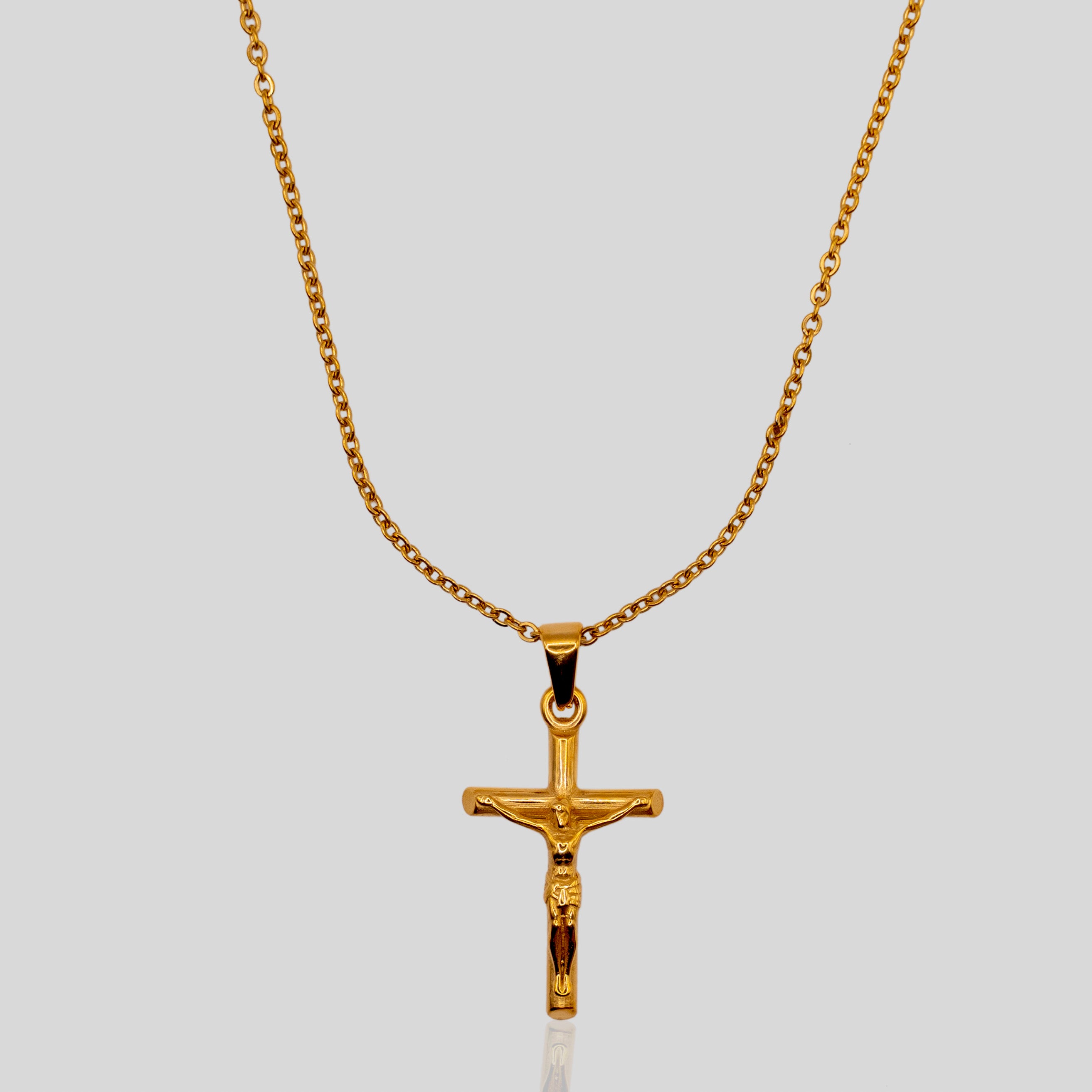Crucifix Pendant (Gold)