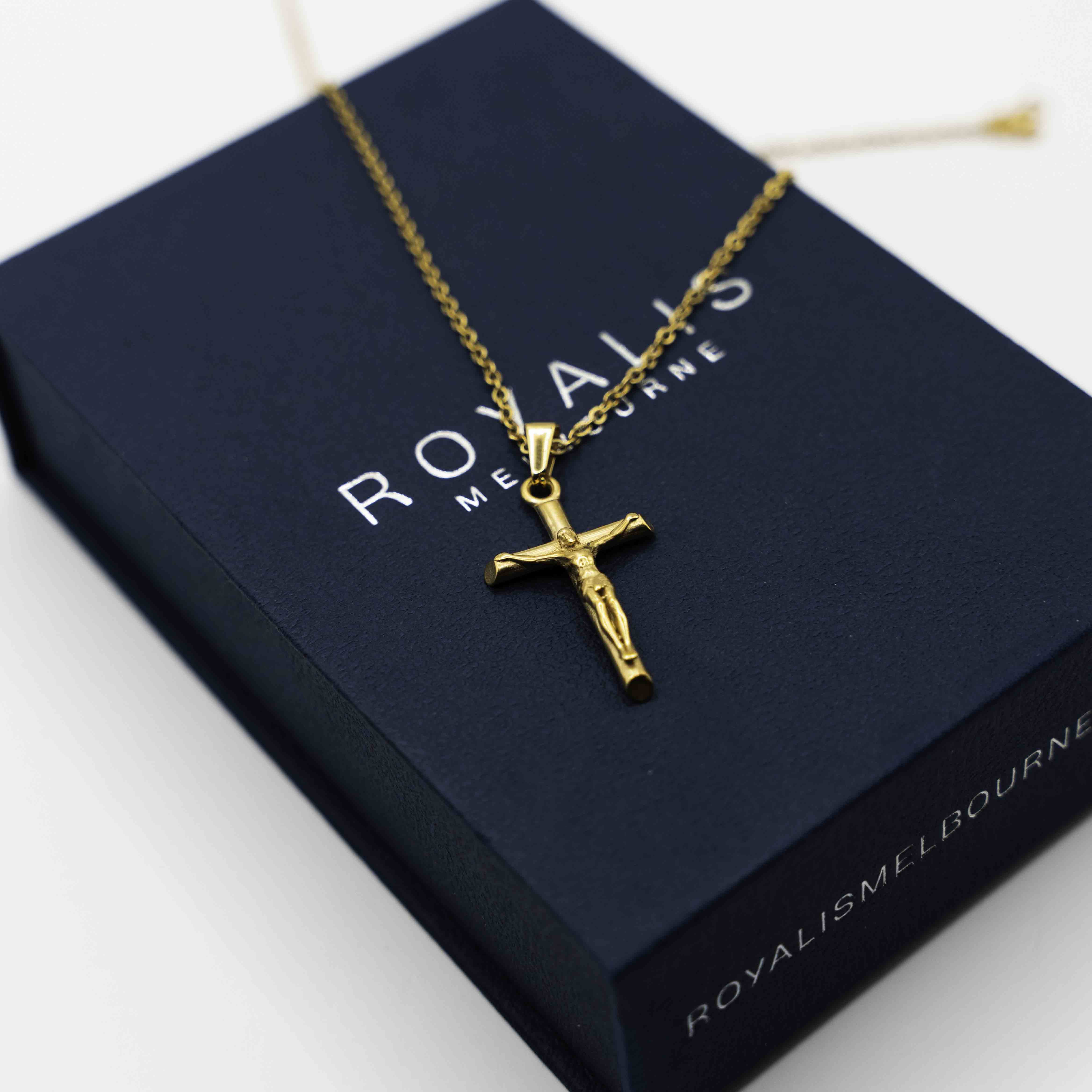 Crucifix Pendant (Gold)