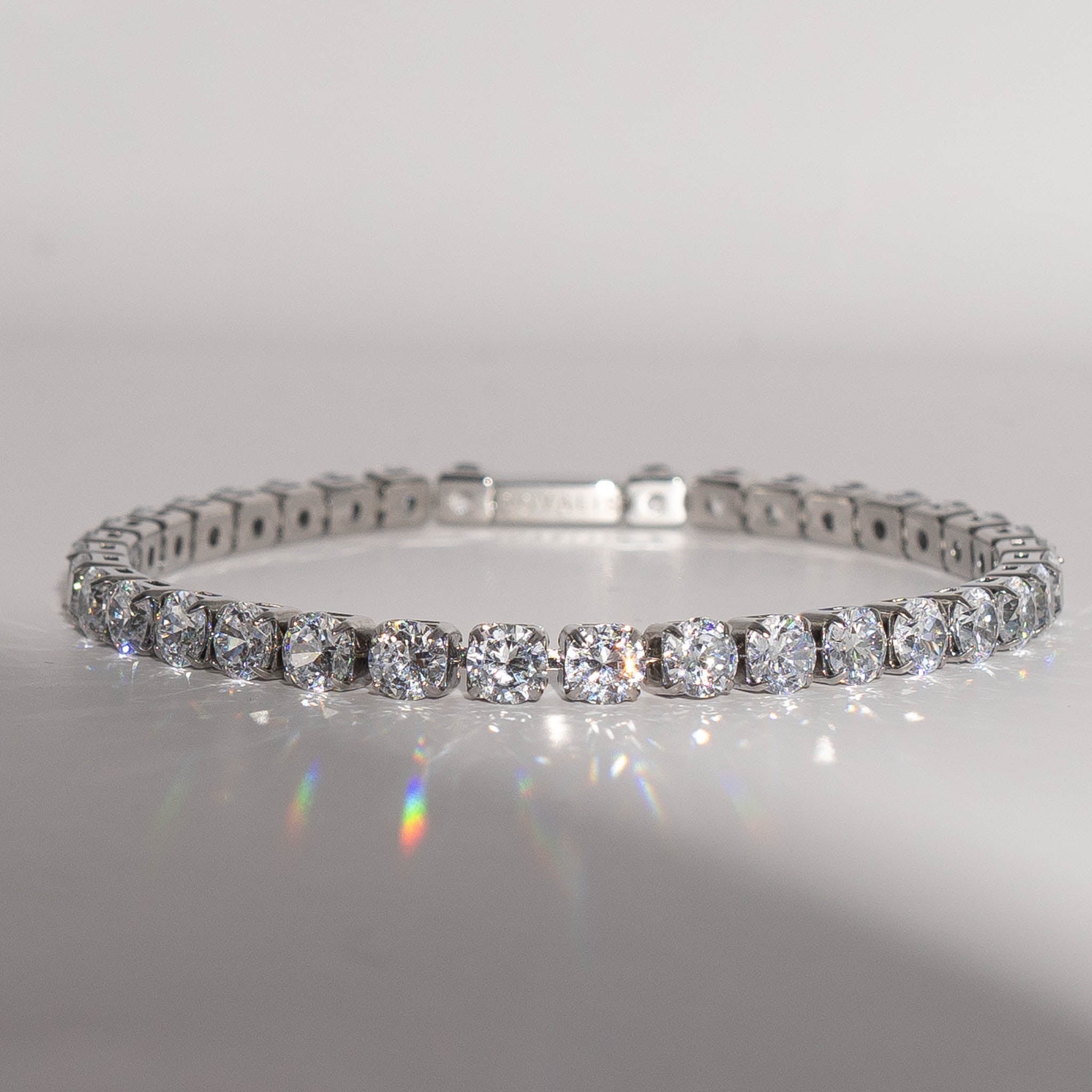 Tennis Set (White Gold) 5mm Set