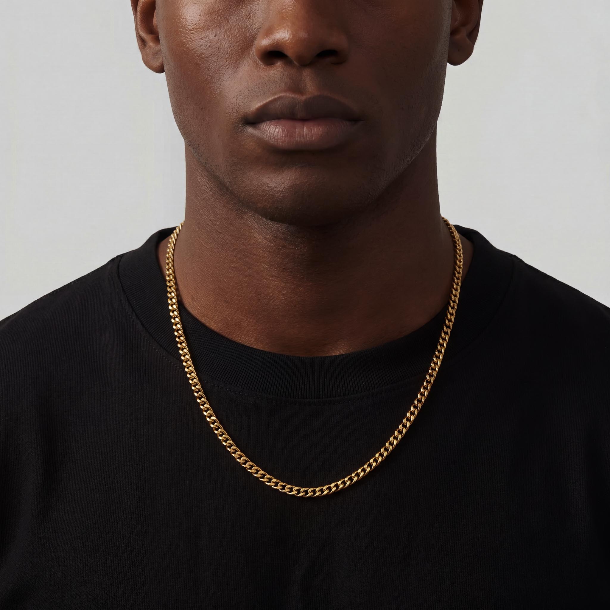 Cuban Chain (Gold) 4mm