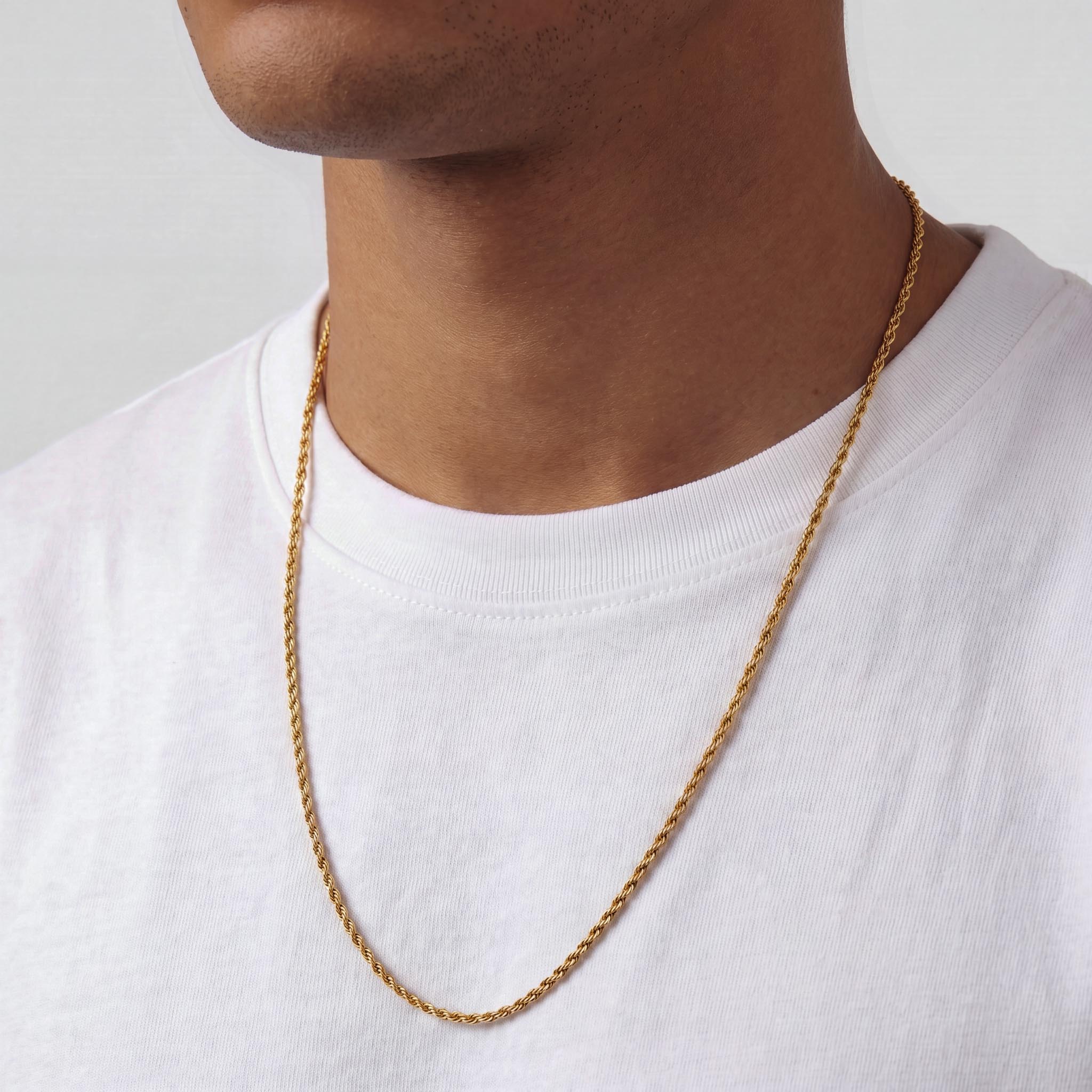 Rope Chain (Gold) 3mm