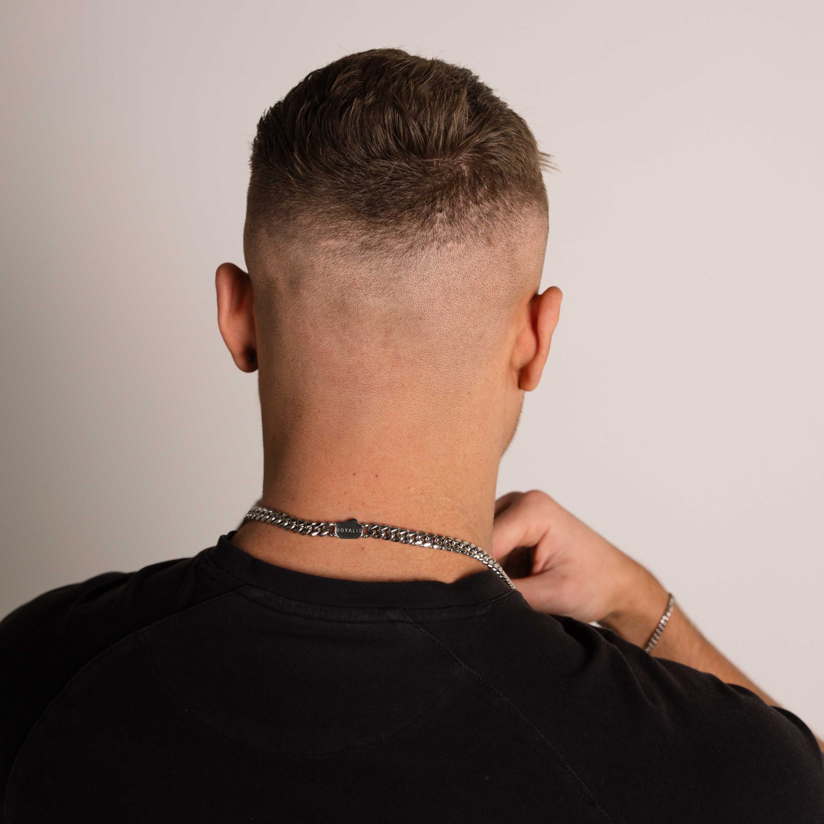 Cuban Chain (White Gold) 8mm