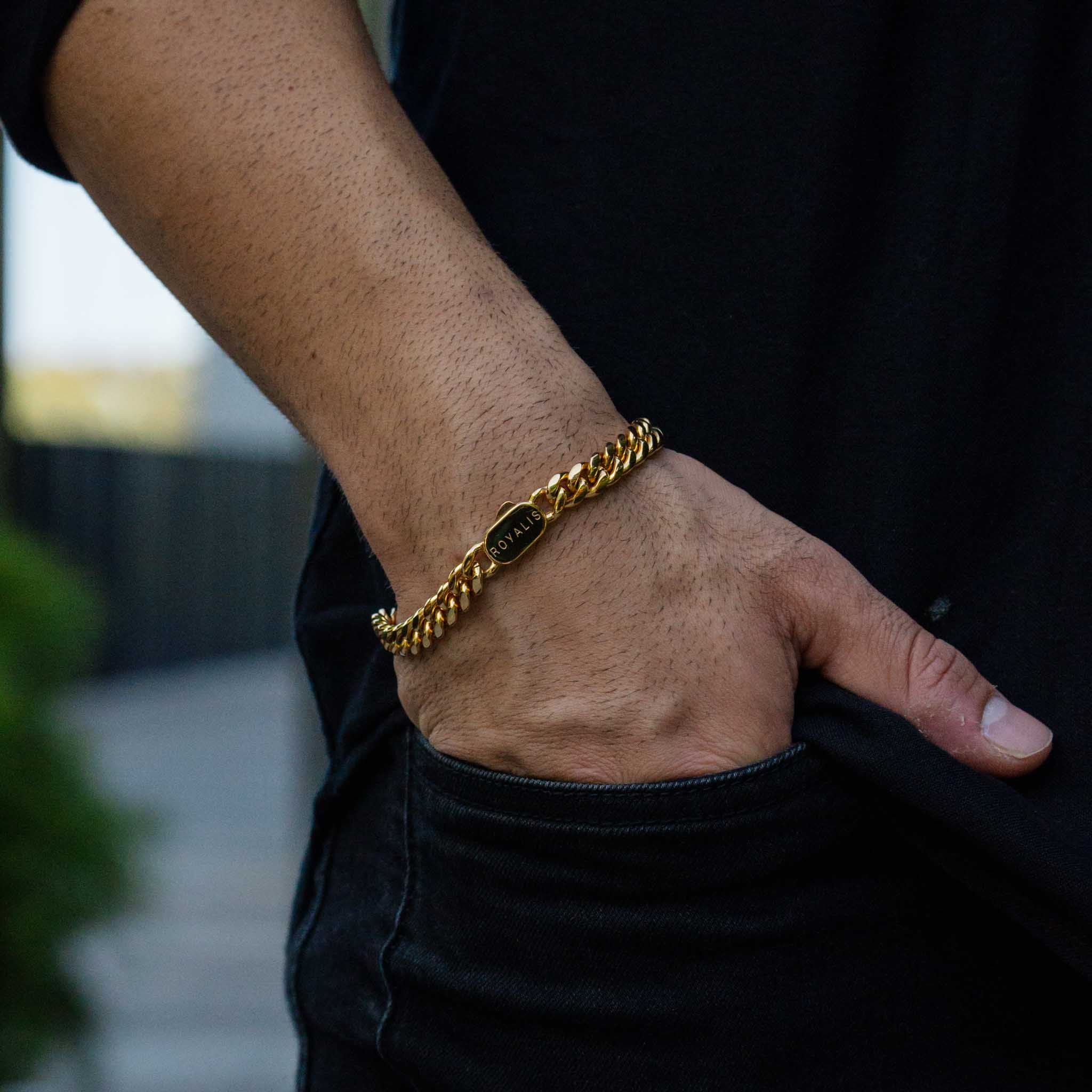 Cuban Chain (Gold) 8mm Set