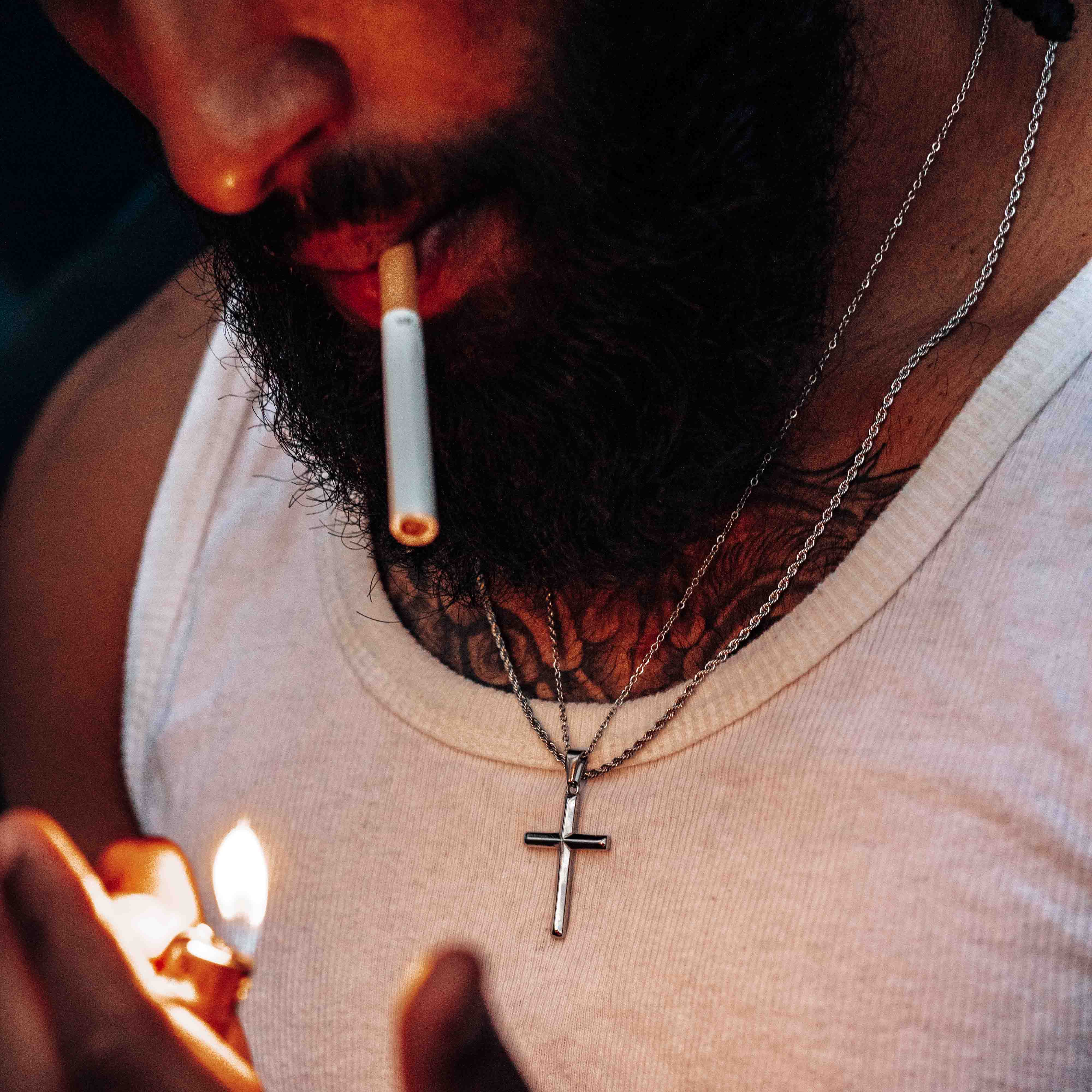 Rope Chain (White Gold) 3mm