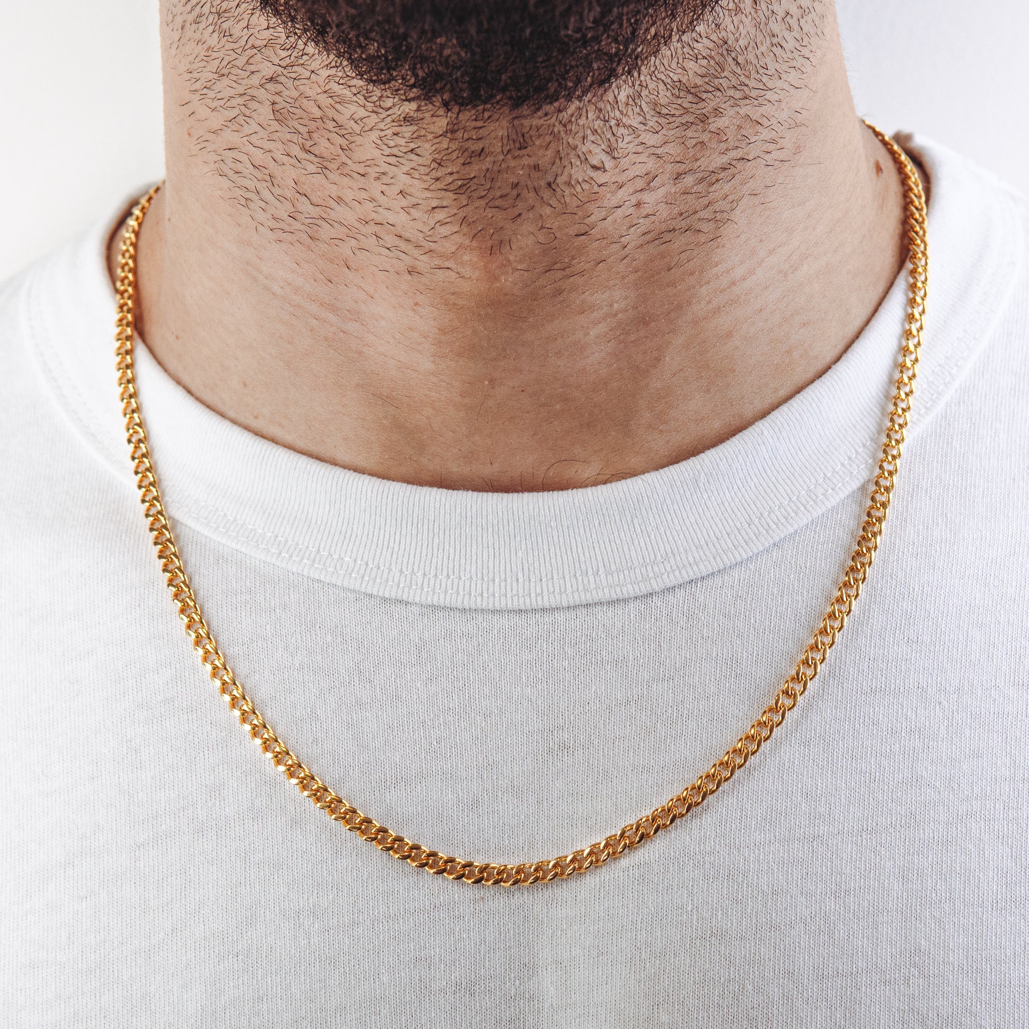 Cuban Chain (Gold) 4mm Set