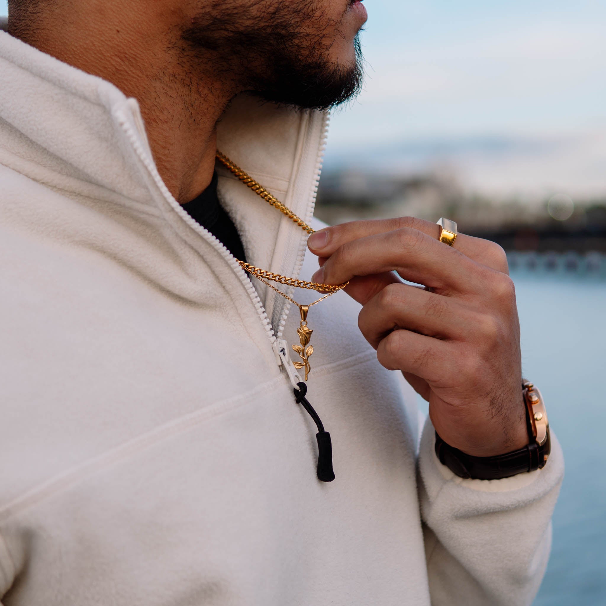 Cuban Chain (Gold) 4mm Set