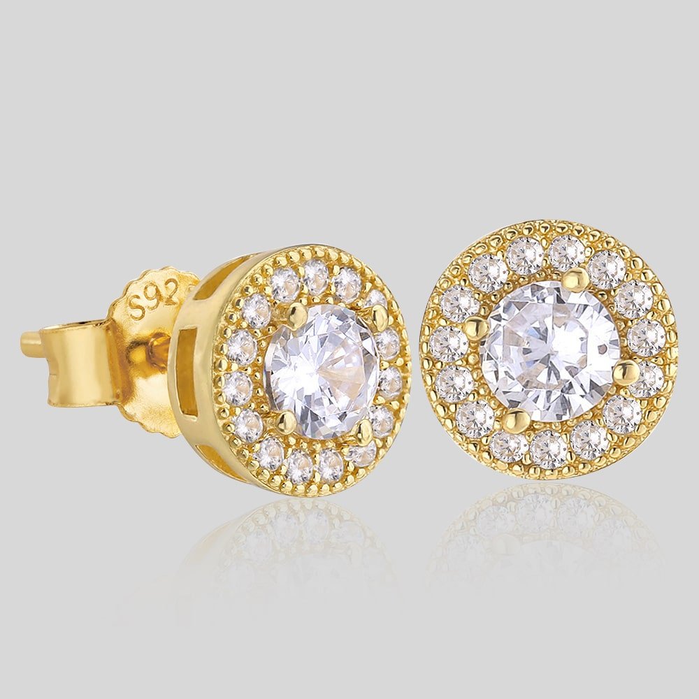 Atlas Halo Stud (Gold) - ROYALIS MELBOURNE