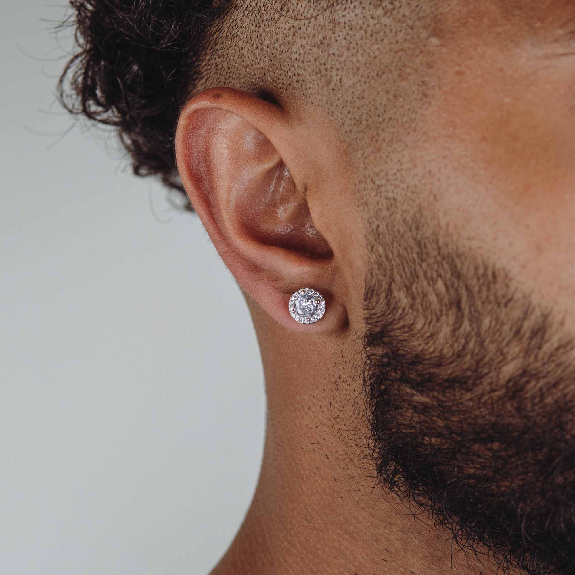 Atlas Halo Stud (Silver) - ROYALIS MELBOURNE