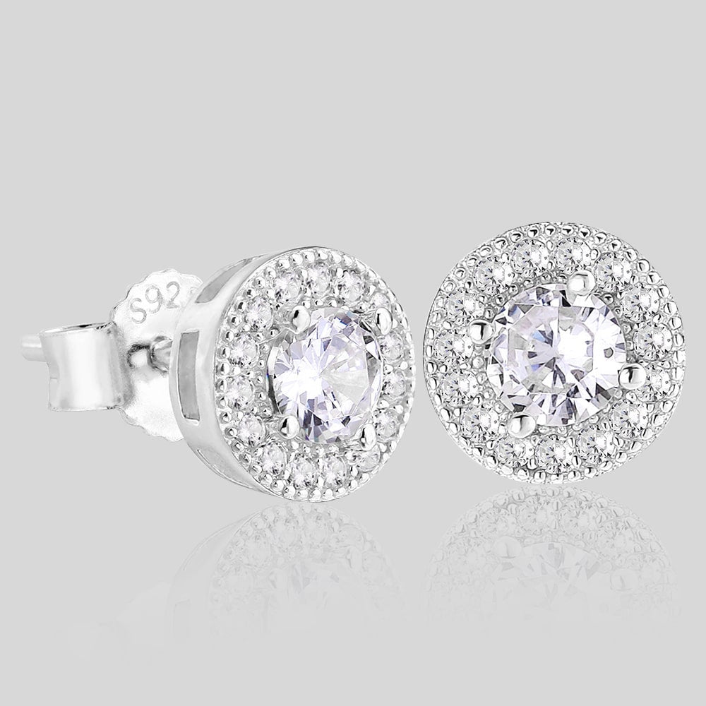 Atlas Halo Stud (Silver) - ROYALIS MELBOURNE