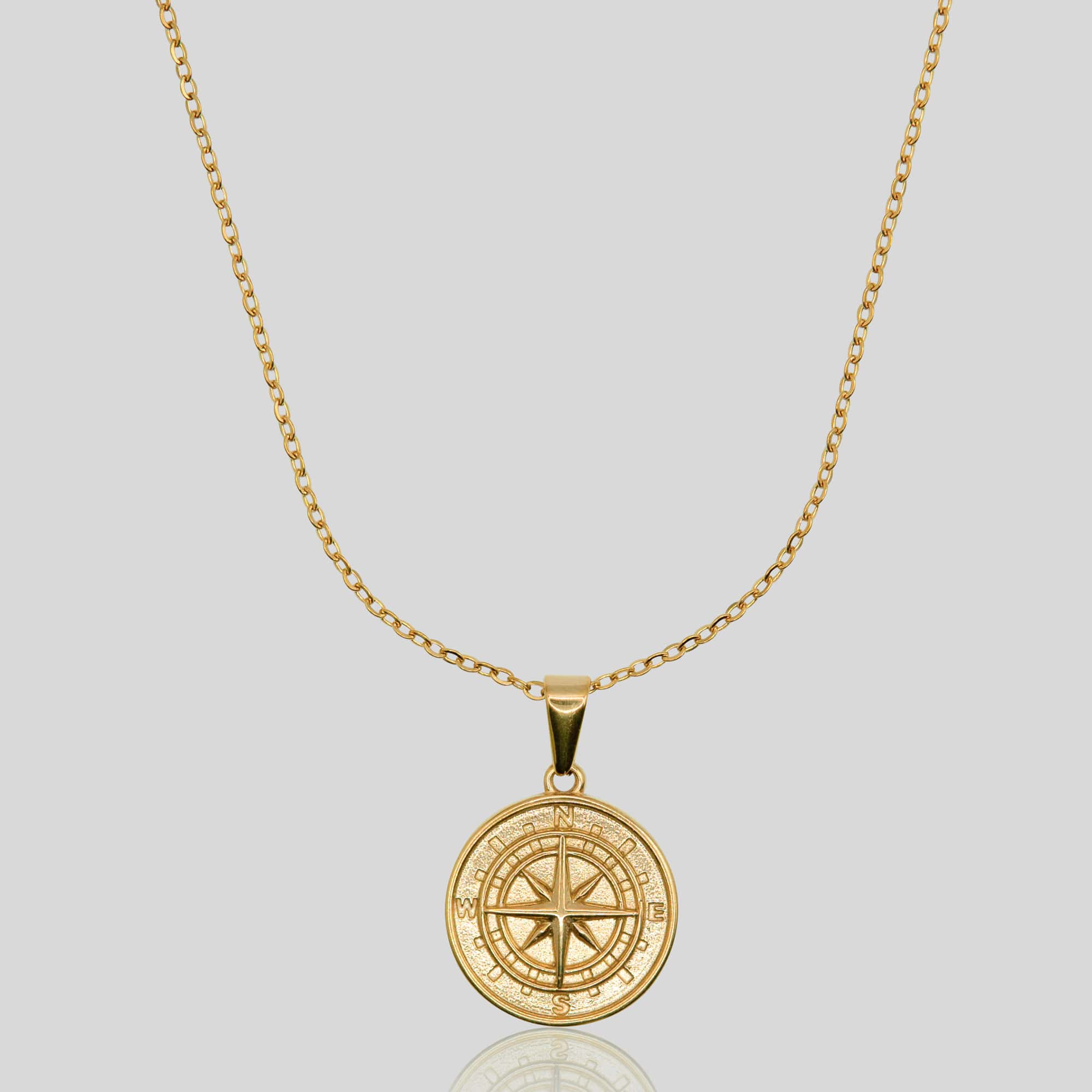 Compass Pendant (Gold) - ROYALIS MELBOURNE