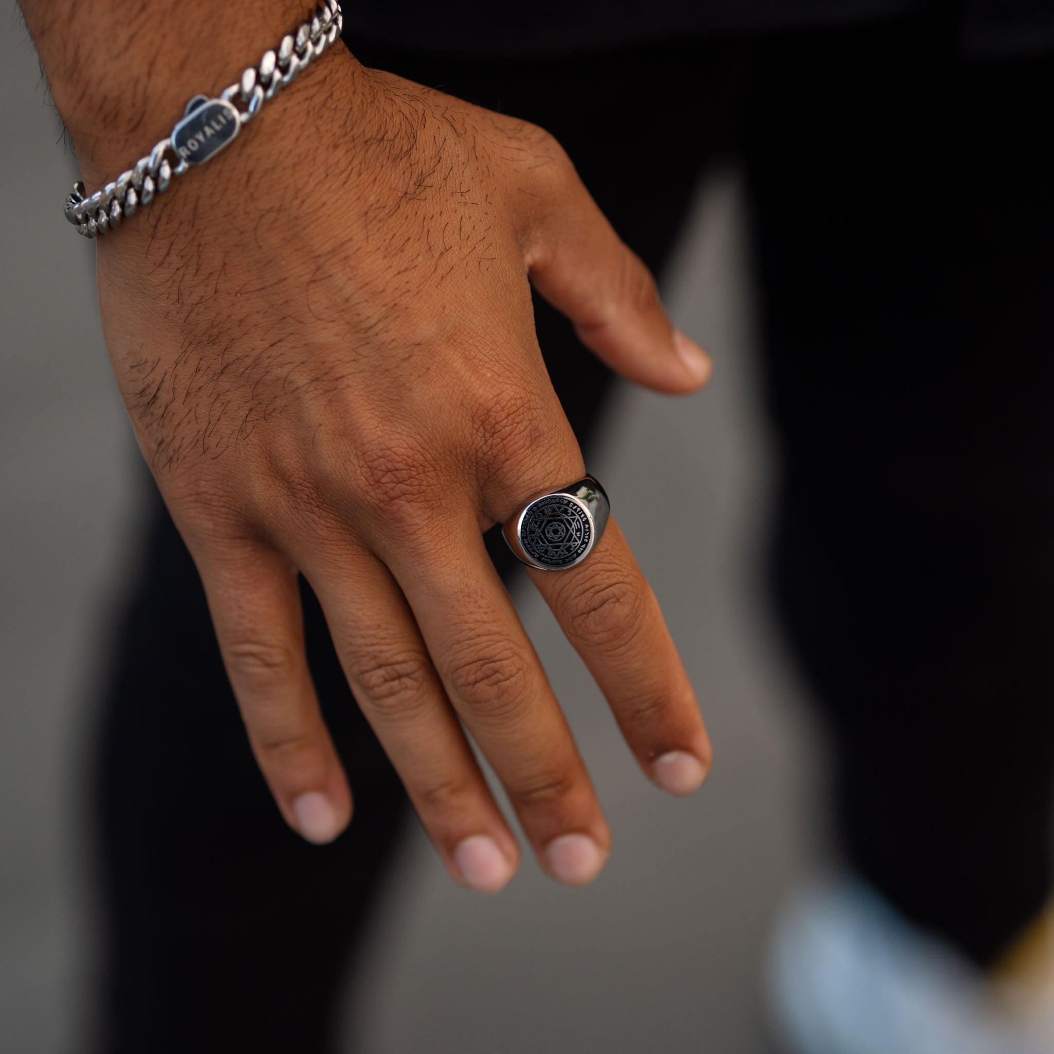 Cosmic Signet Ring - ROYALIS MELBOURNE