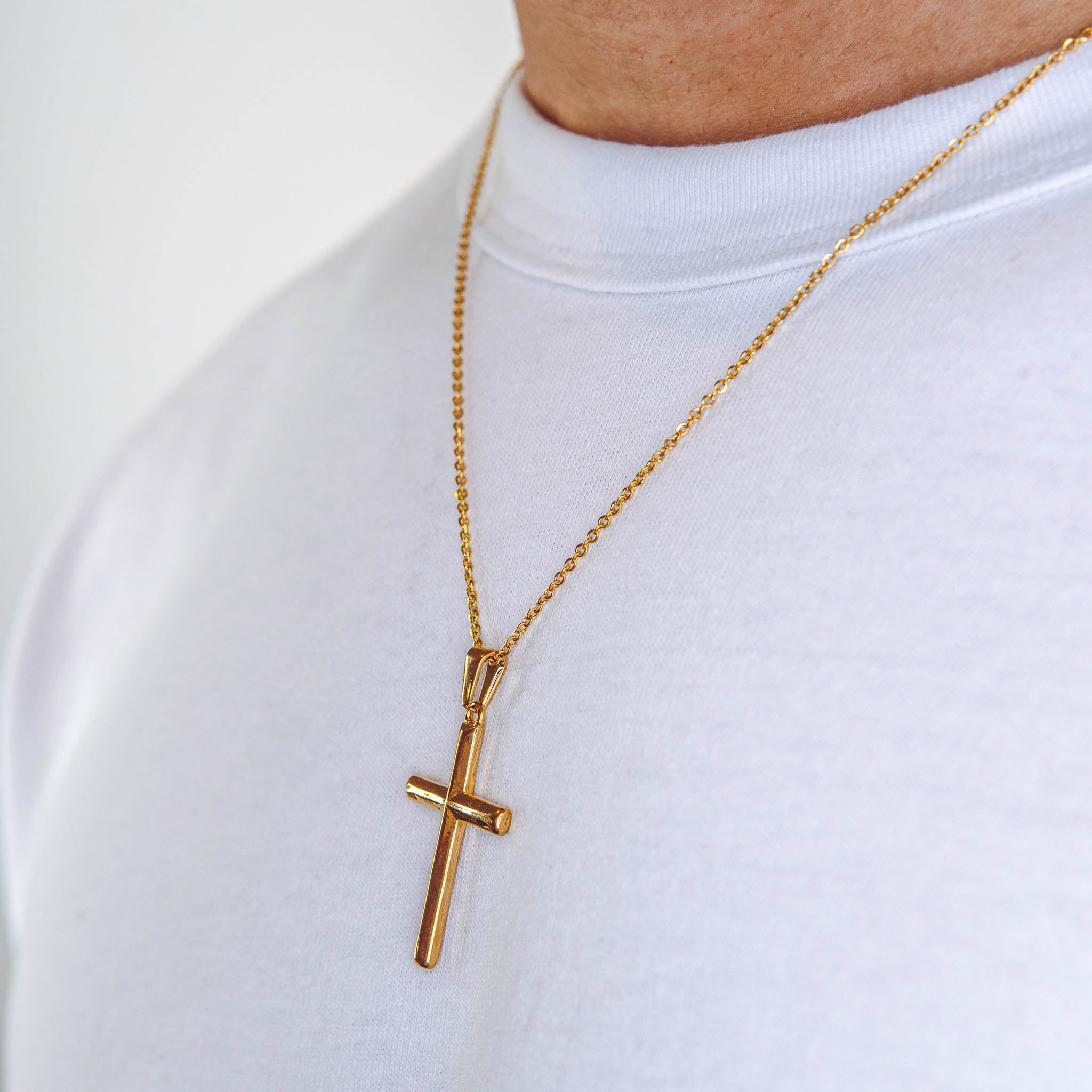 Cross Pendant (Gold) - ROYALIS MELBOURNE