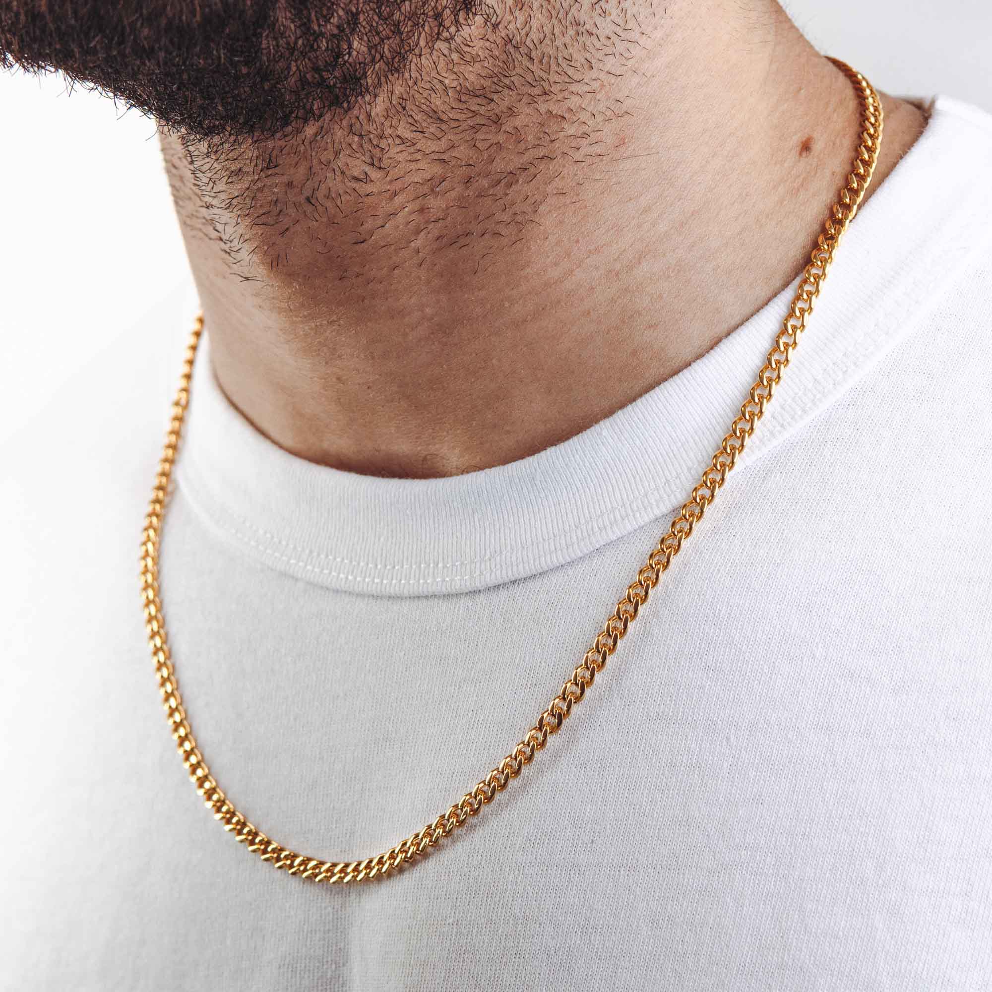 Cuban Chain (Gold) 4mm - ROYALIS MELBOURNE