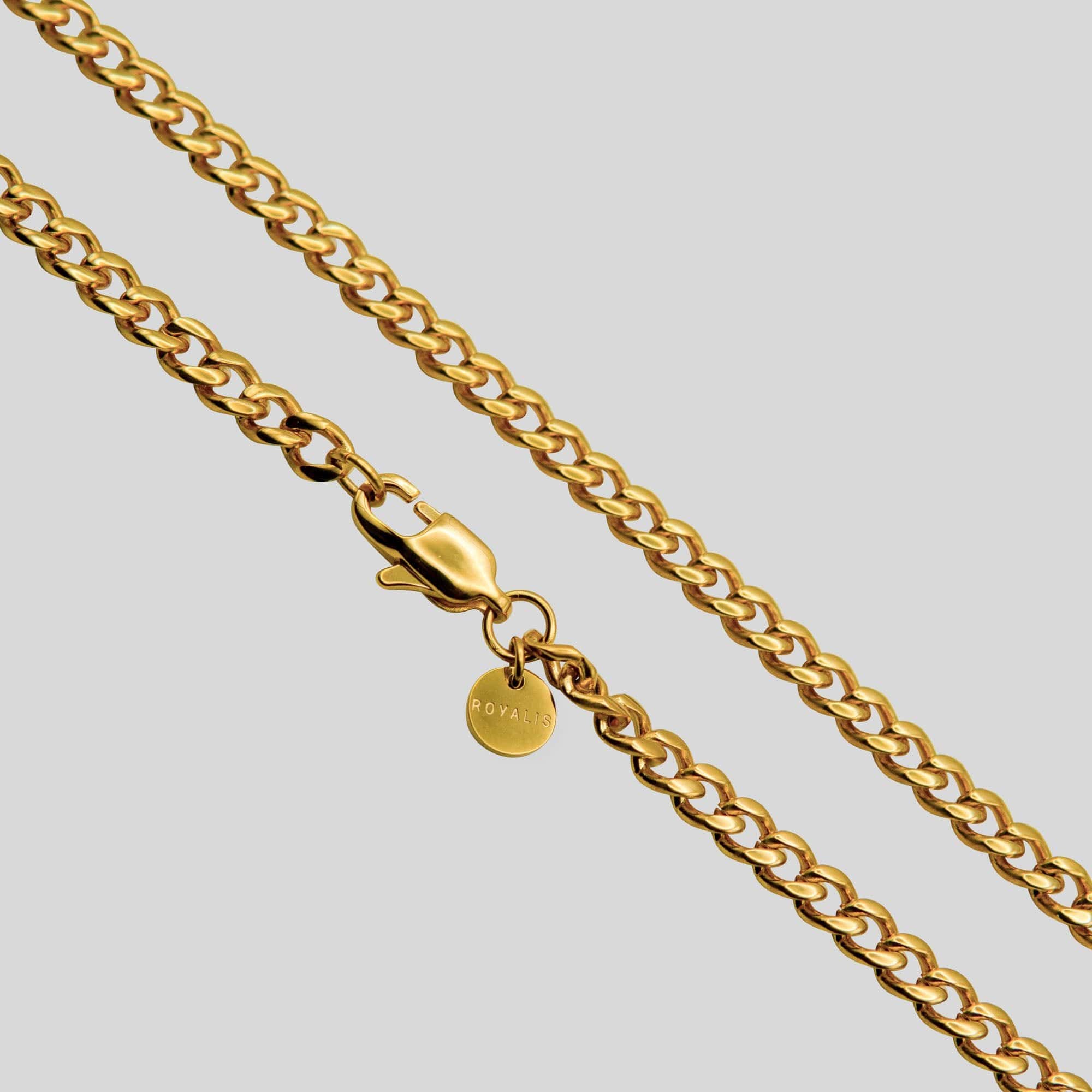 Cuban Chain (Gold) 4mm - ROYALIS MELBOURNE