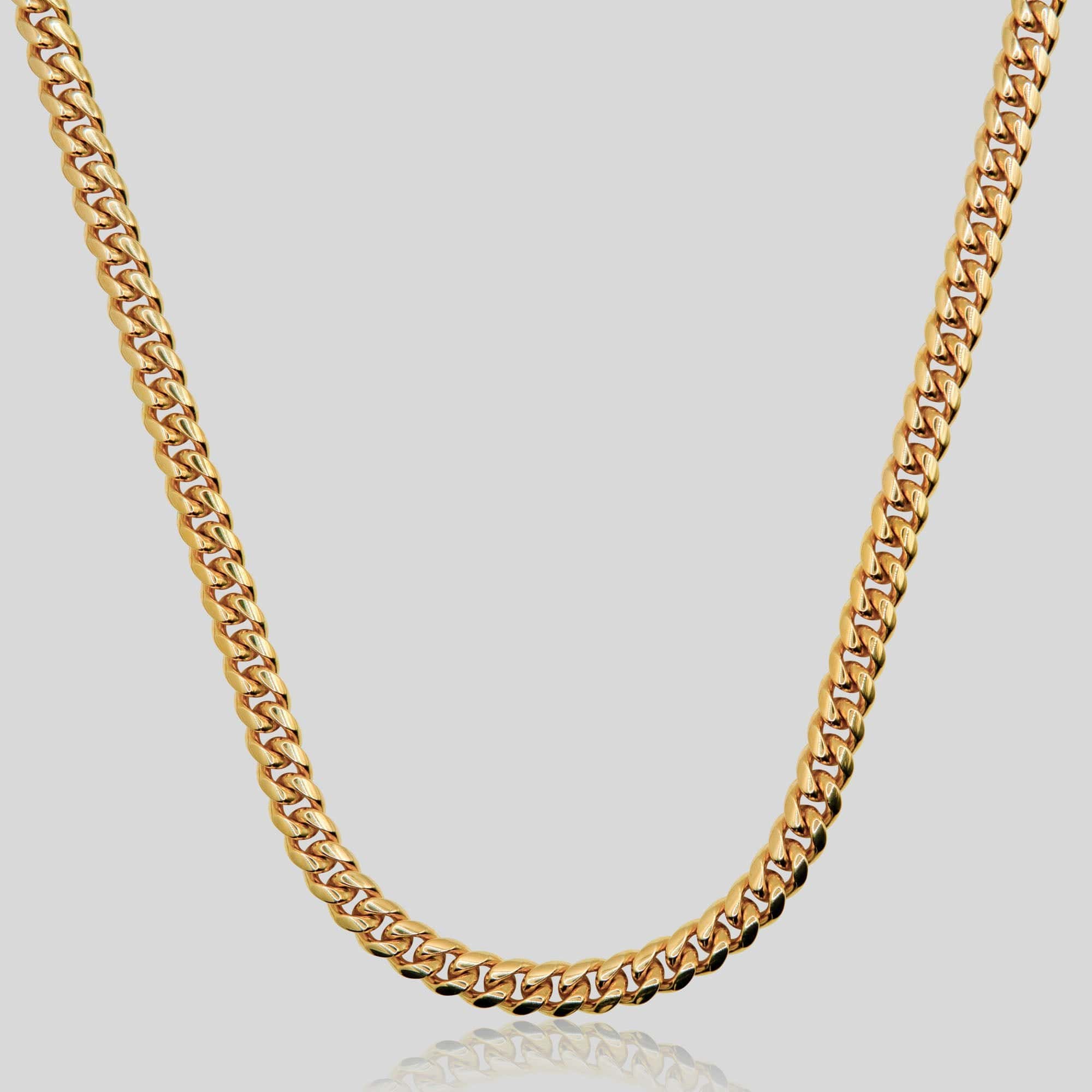 Cuban Chain (Gold) 8mm - ROYALIS MELBOURNE