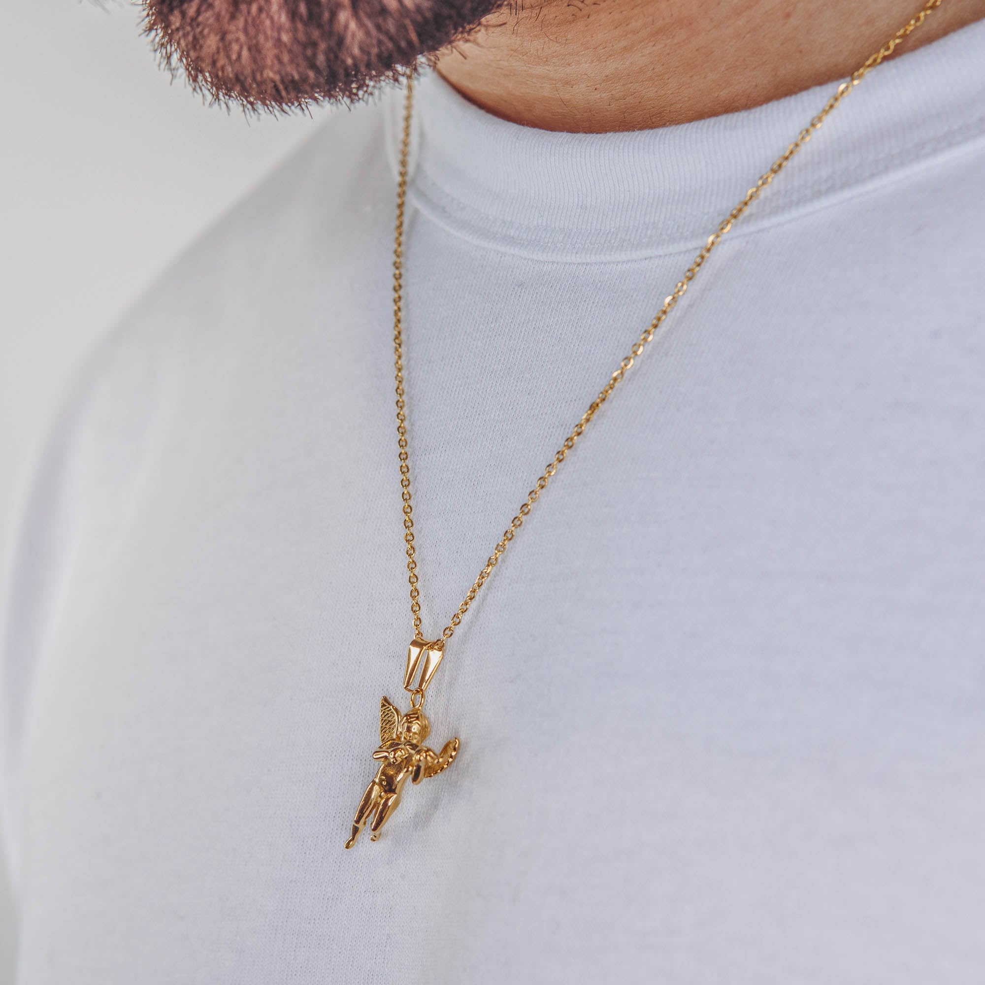 Cupid Pendant (Gold) - ROYALIS MELBOURNE