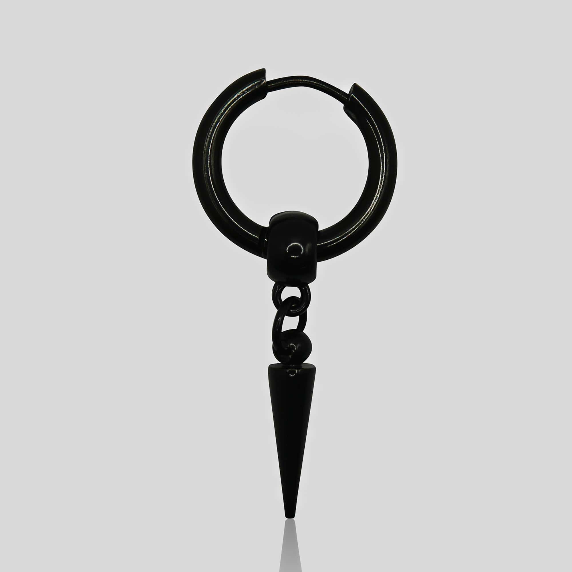 Haines Earring (Black) - ROYALIS MELBOURNE