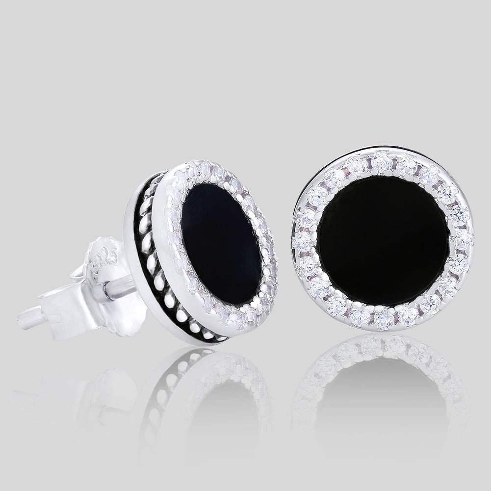 Iced Raven Stud - ROYALIS MELBOURNE