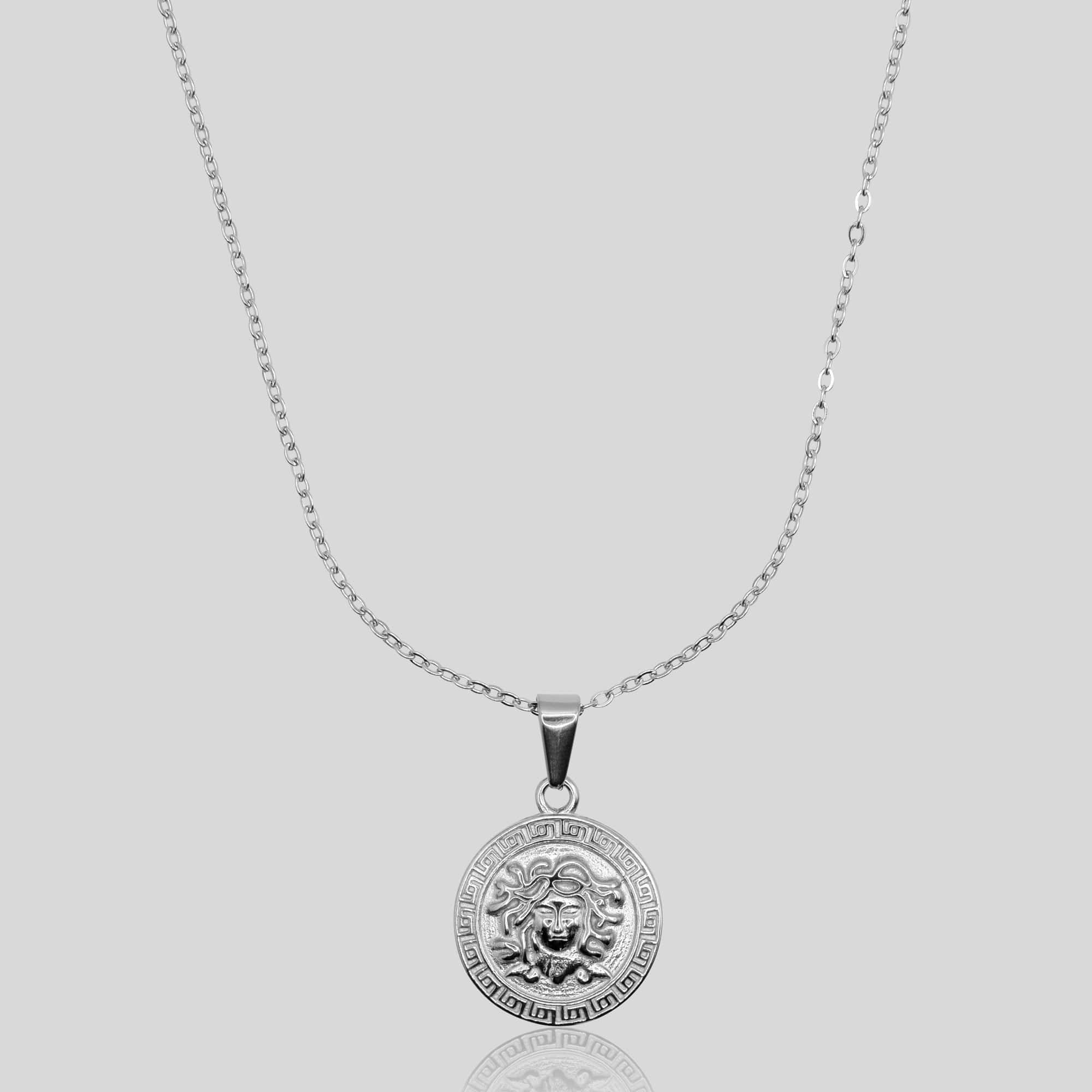 Medusa Pendant (White Gold) - ROYALIS MELBOURNE
