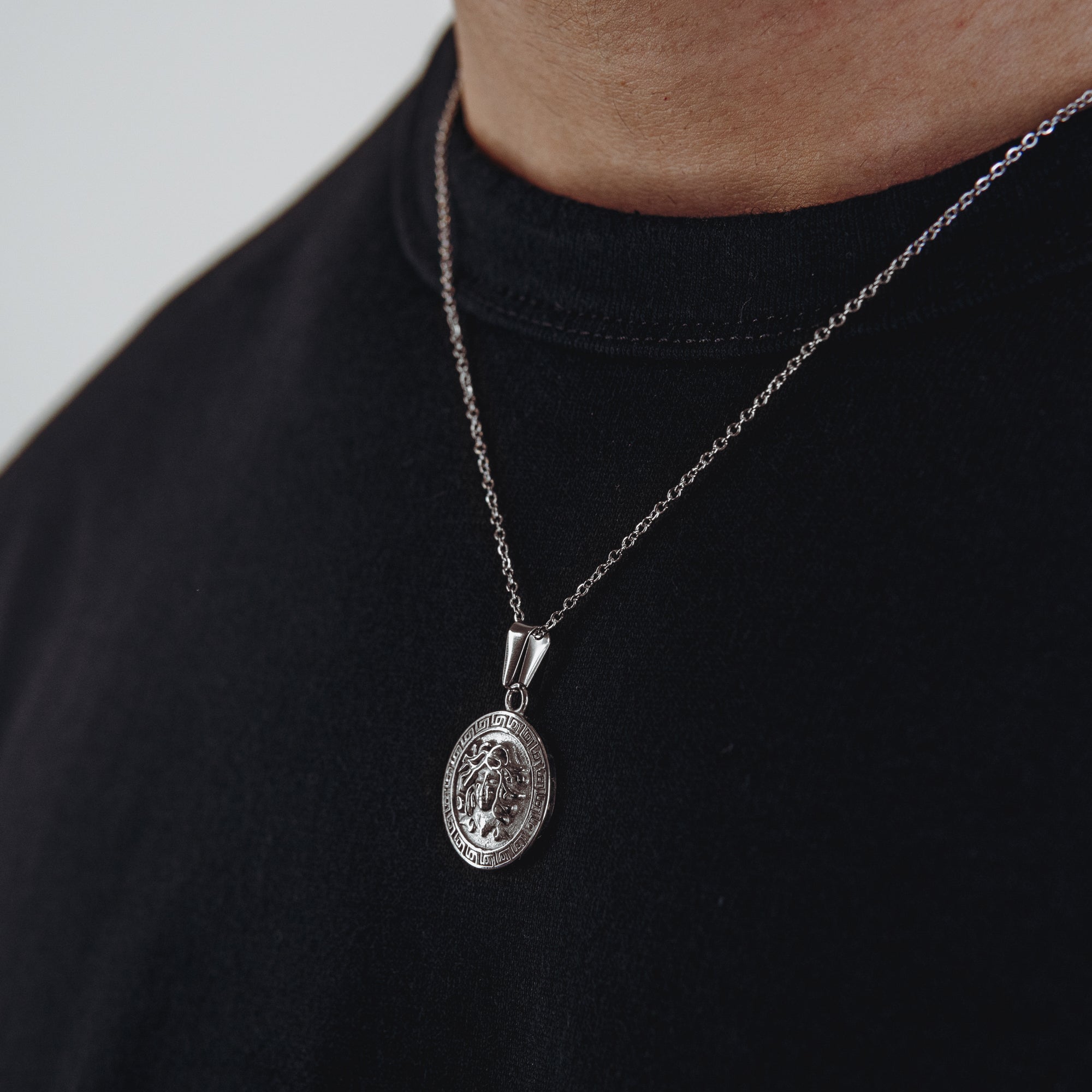 Medusa Pendant (White Gold) - ROYALIS MELBOURNE