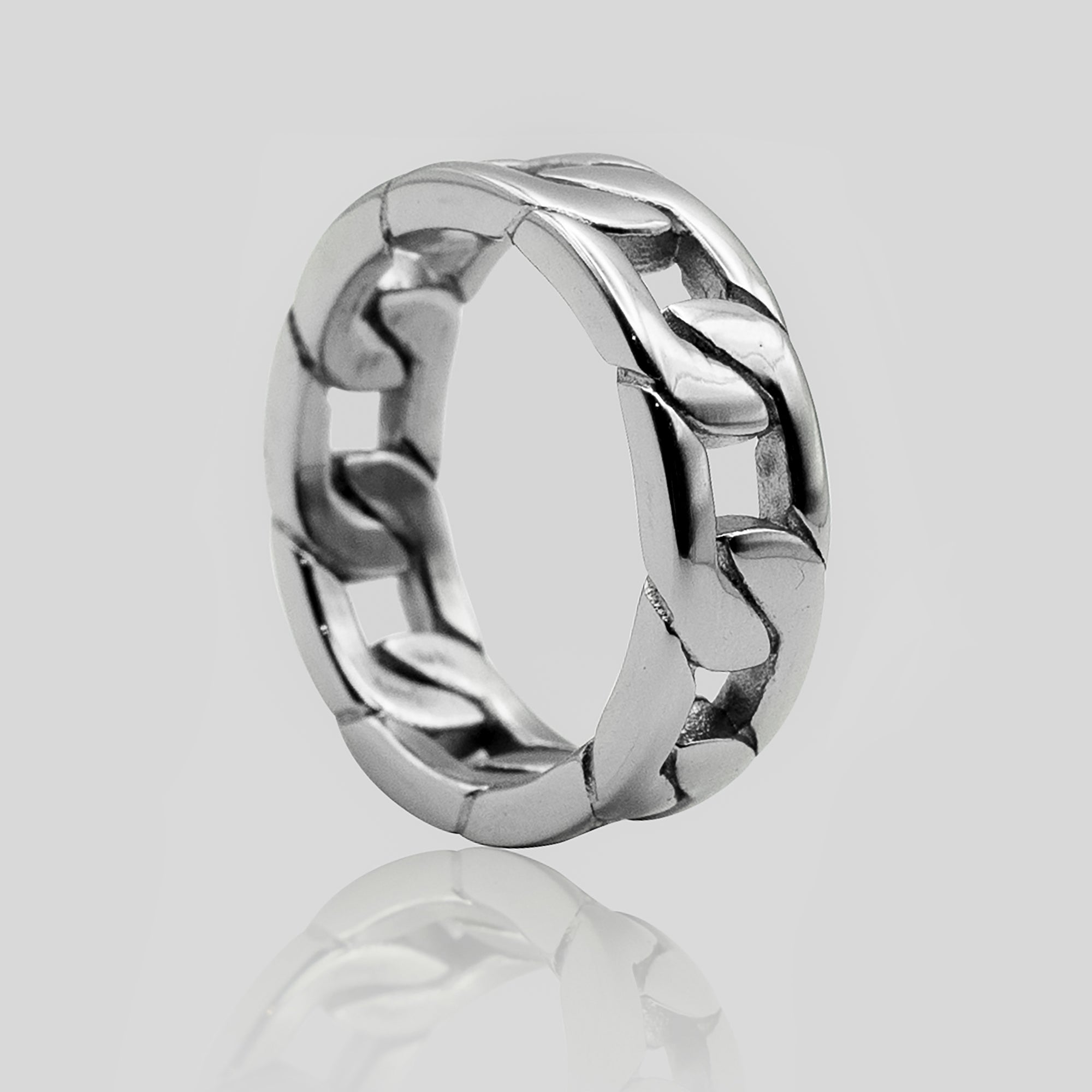 Otis Link Ring (White Gold) - ROYALIS MELBOURNE