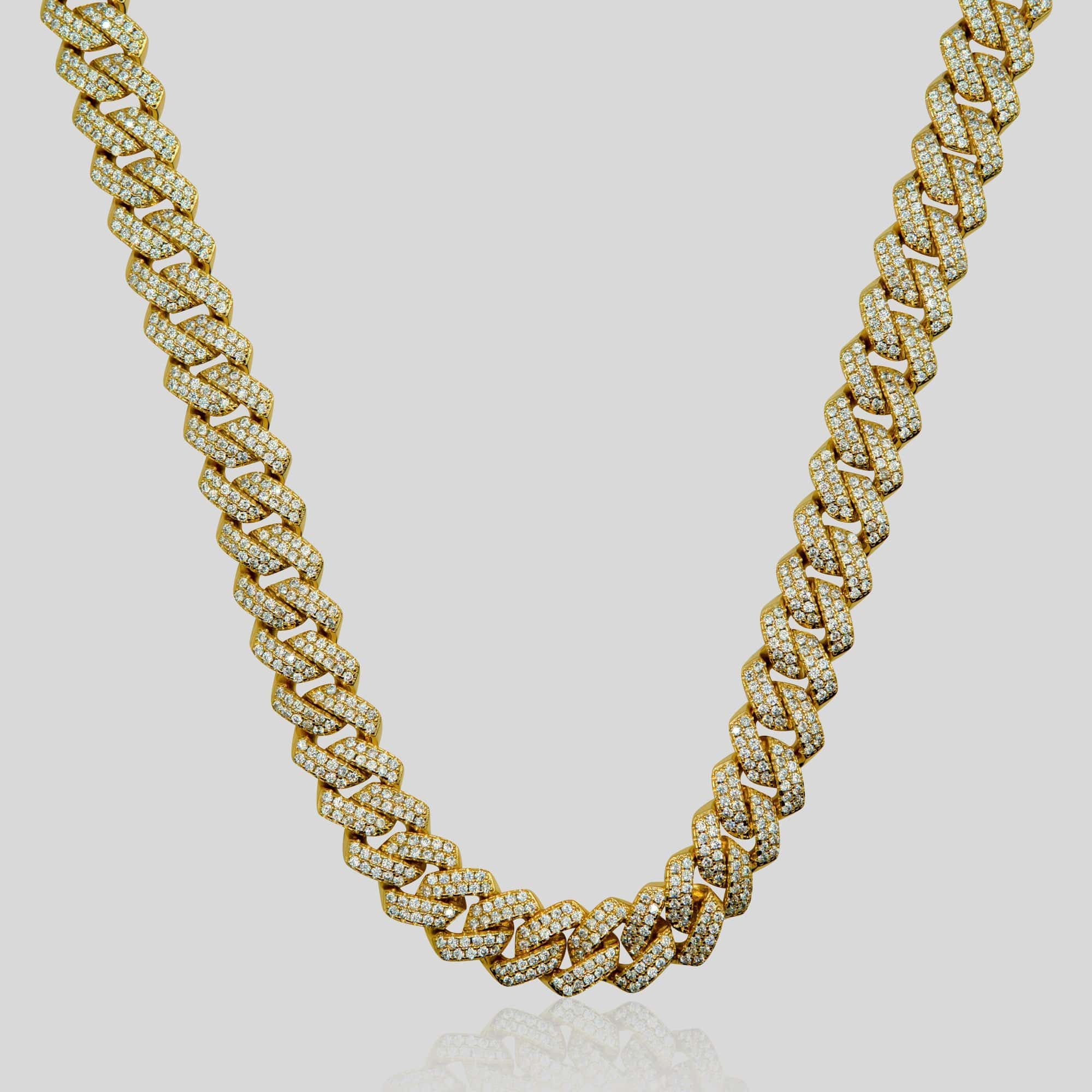 Prong Link Chain (gold) 13mm - ROYALIS MELBOURNE