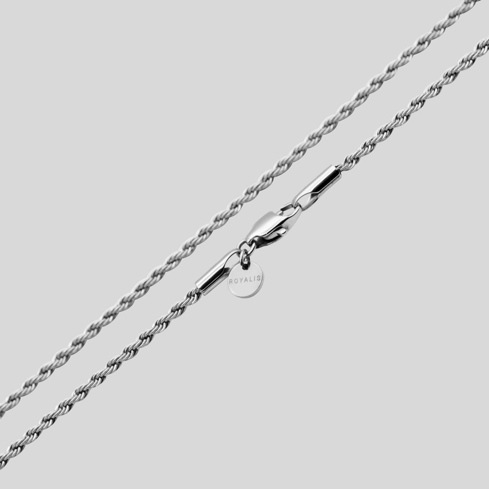 Rope Chain (White Gold) 2mm - ROYALIS MELBOURNE