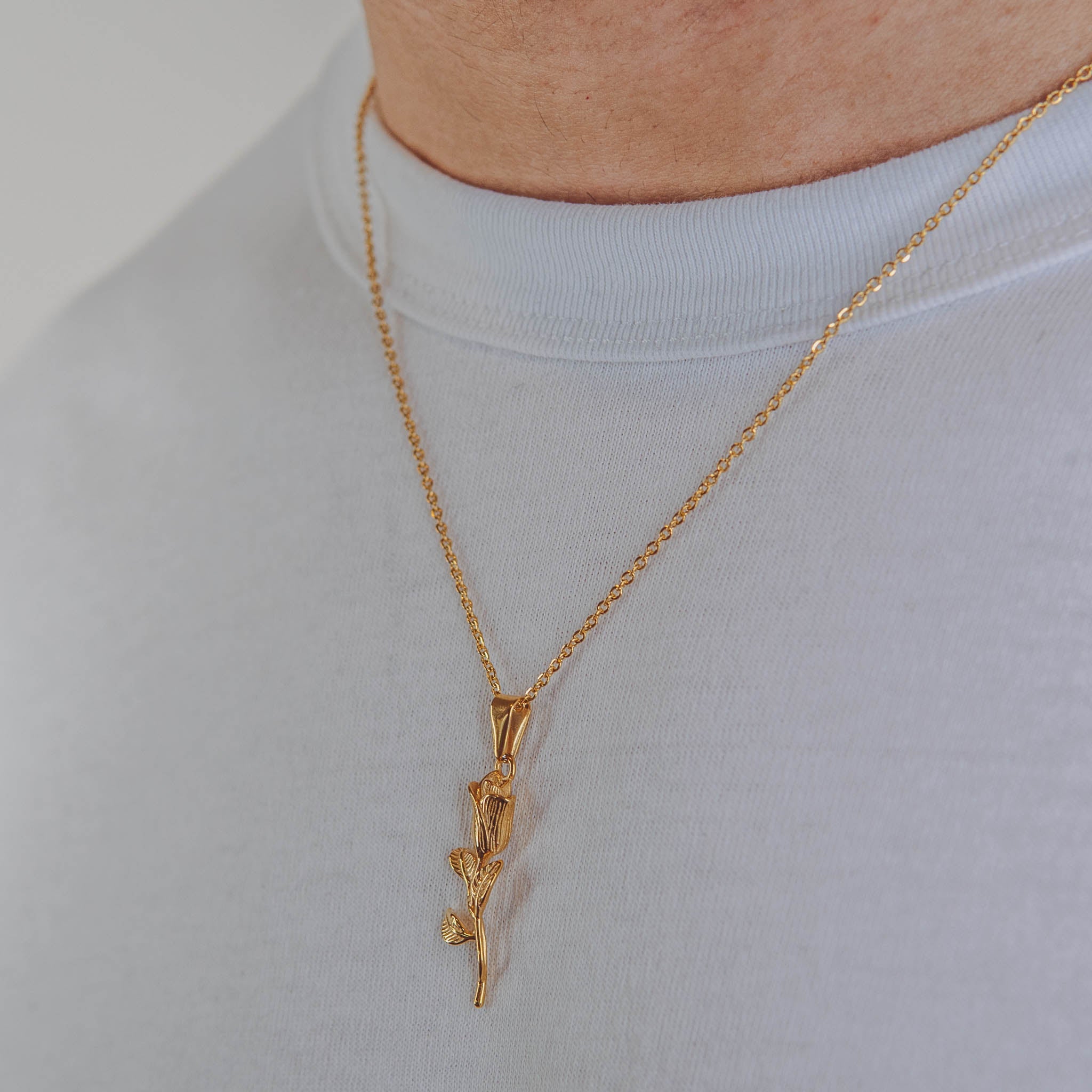 Rose Pendant (Gold) - ROYALIS MELBOURNE