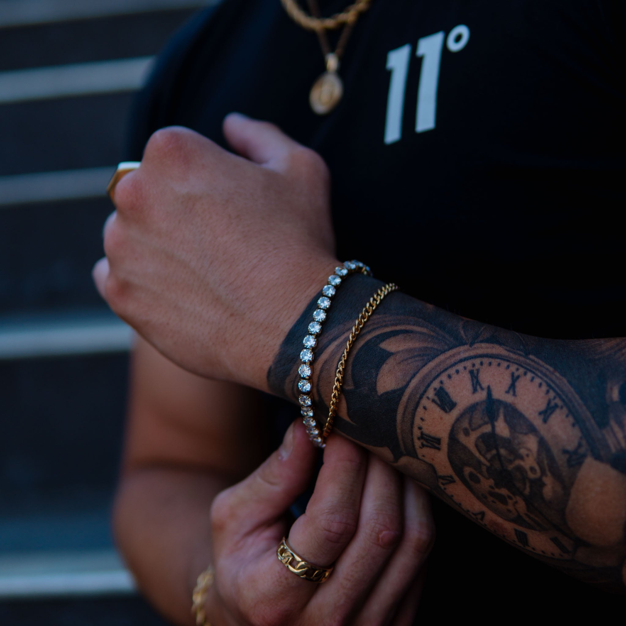 Tennis Bracelet (Gold) 5mm - ROYALIS MELBOURNE