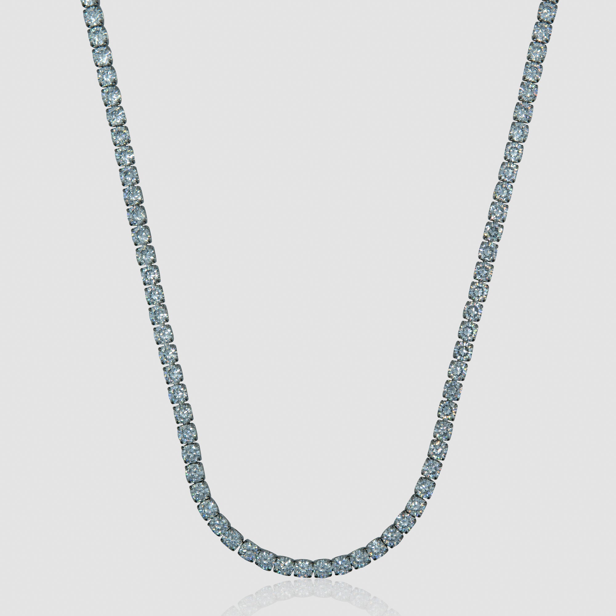 Tennis chain (White Gold) 5mm - ROYALIS MELBOURNE