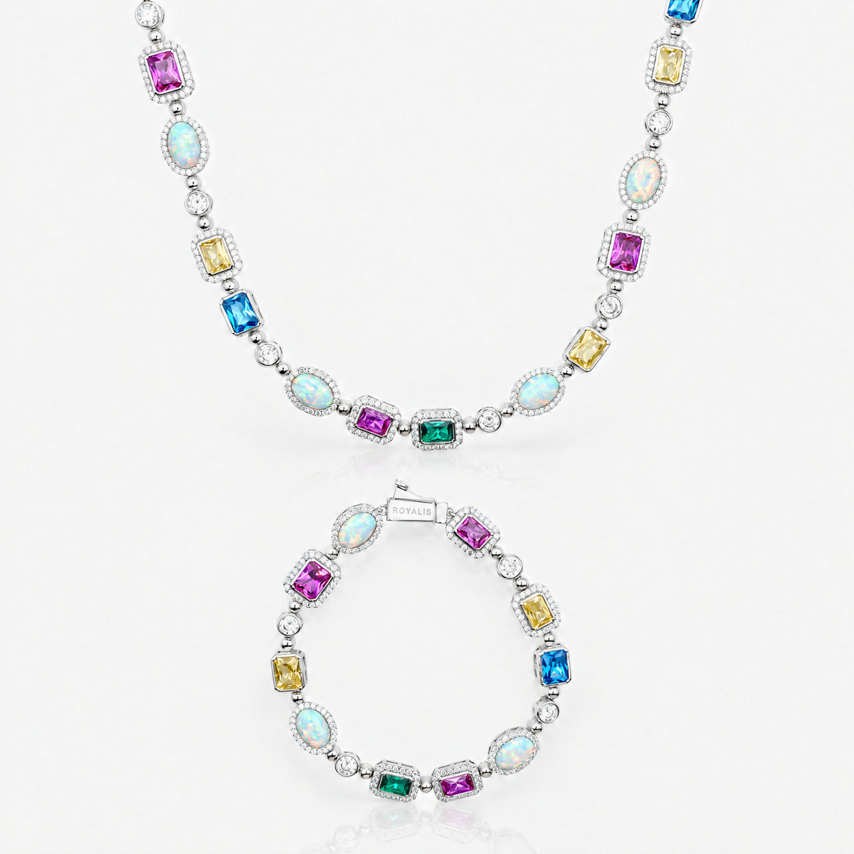 Gemstone Set (White Gold)