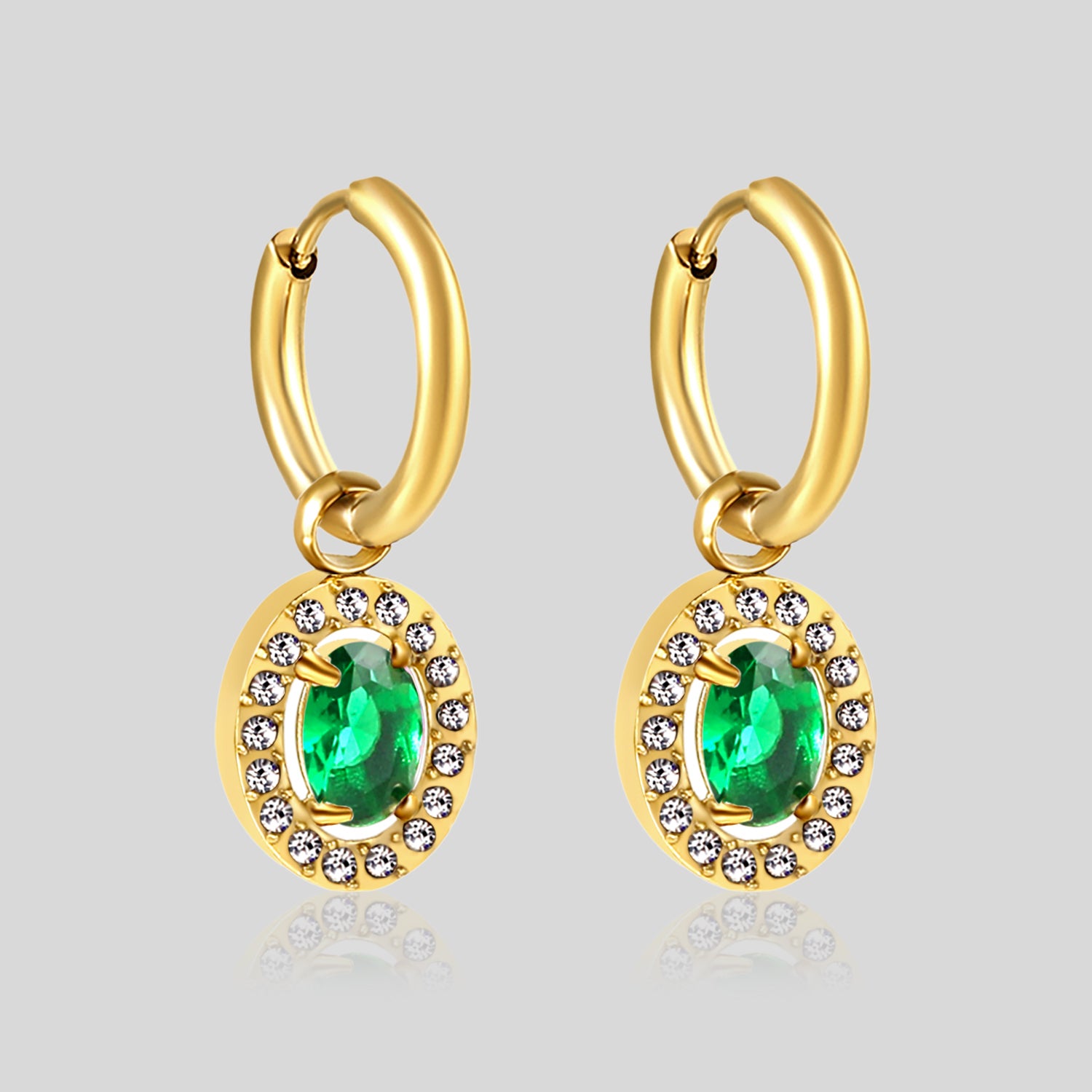 Ivy Halo Earring (Gold)