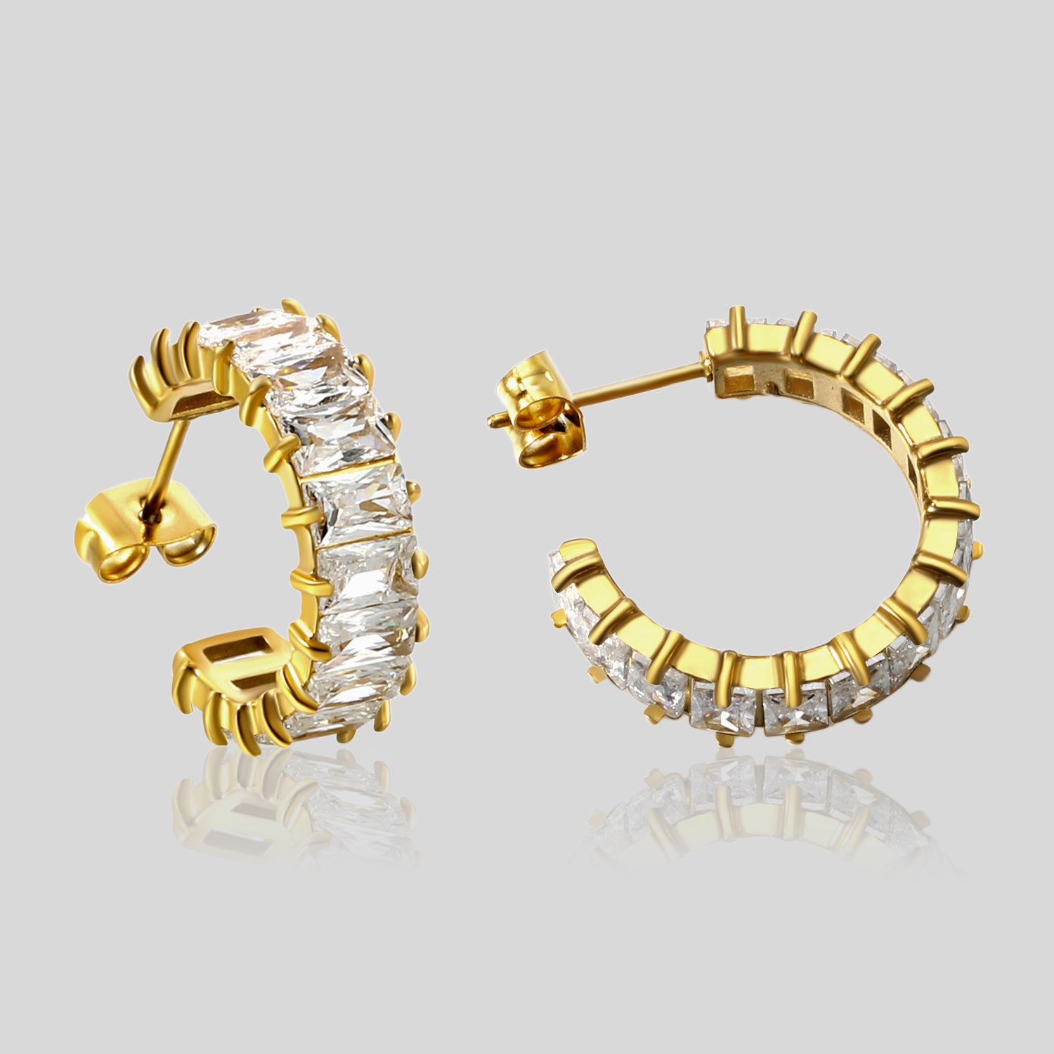 Glint earrings (Gold)