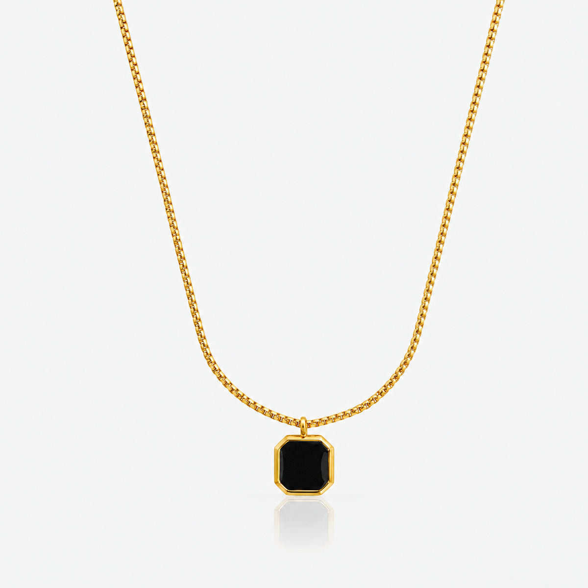 Onyx Pendant (Gold)