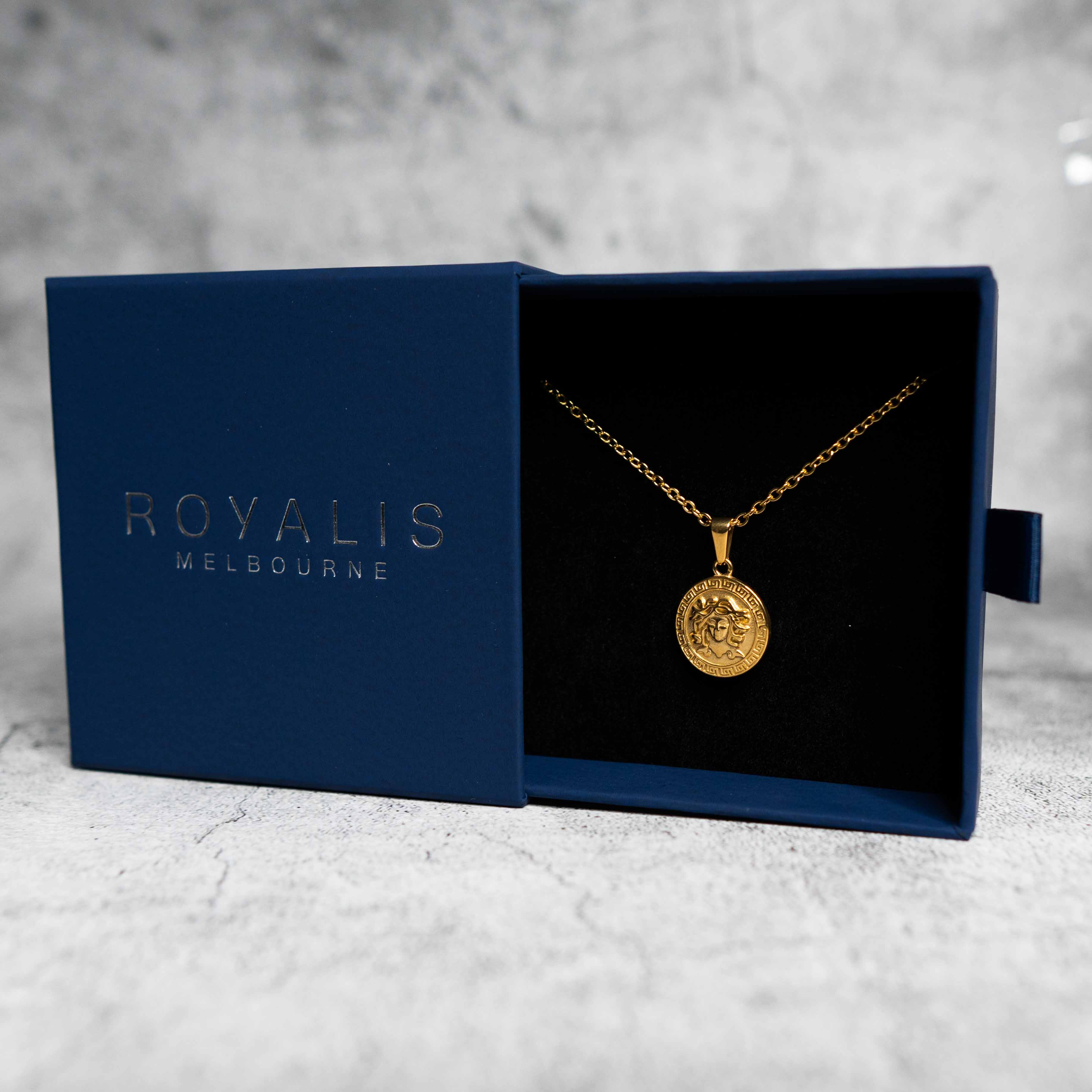 Medusa Pendant (Gold)