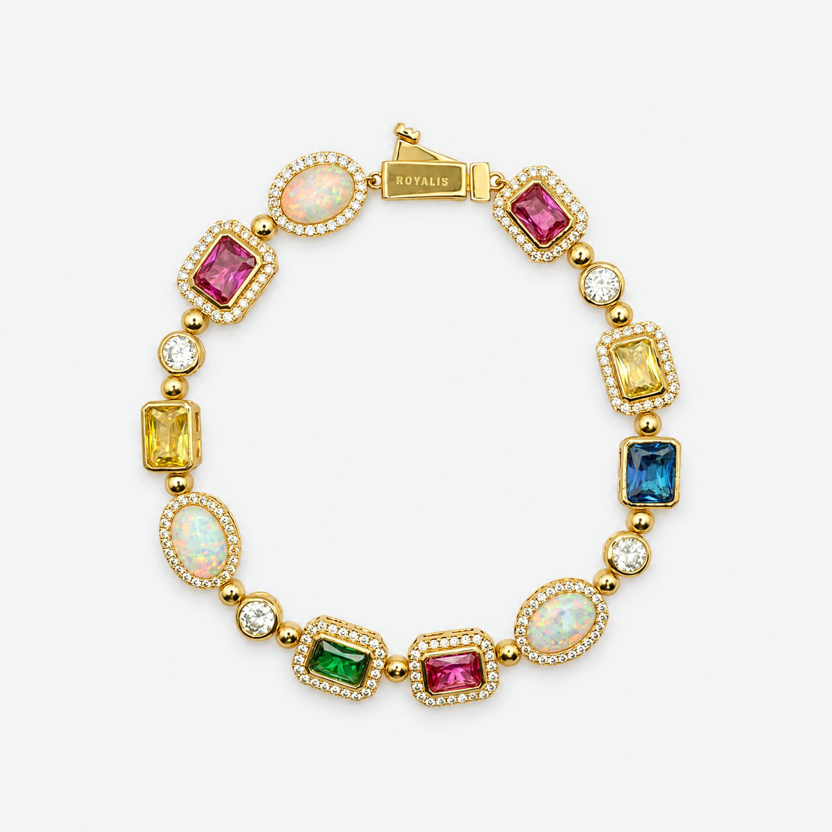 Gemstone Bracelet (Gold)